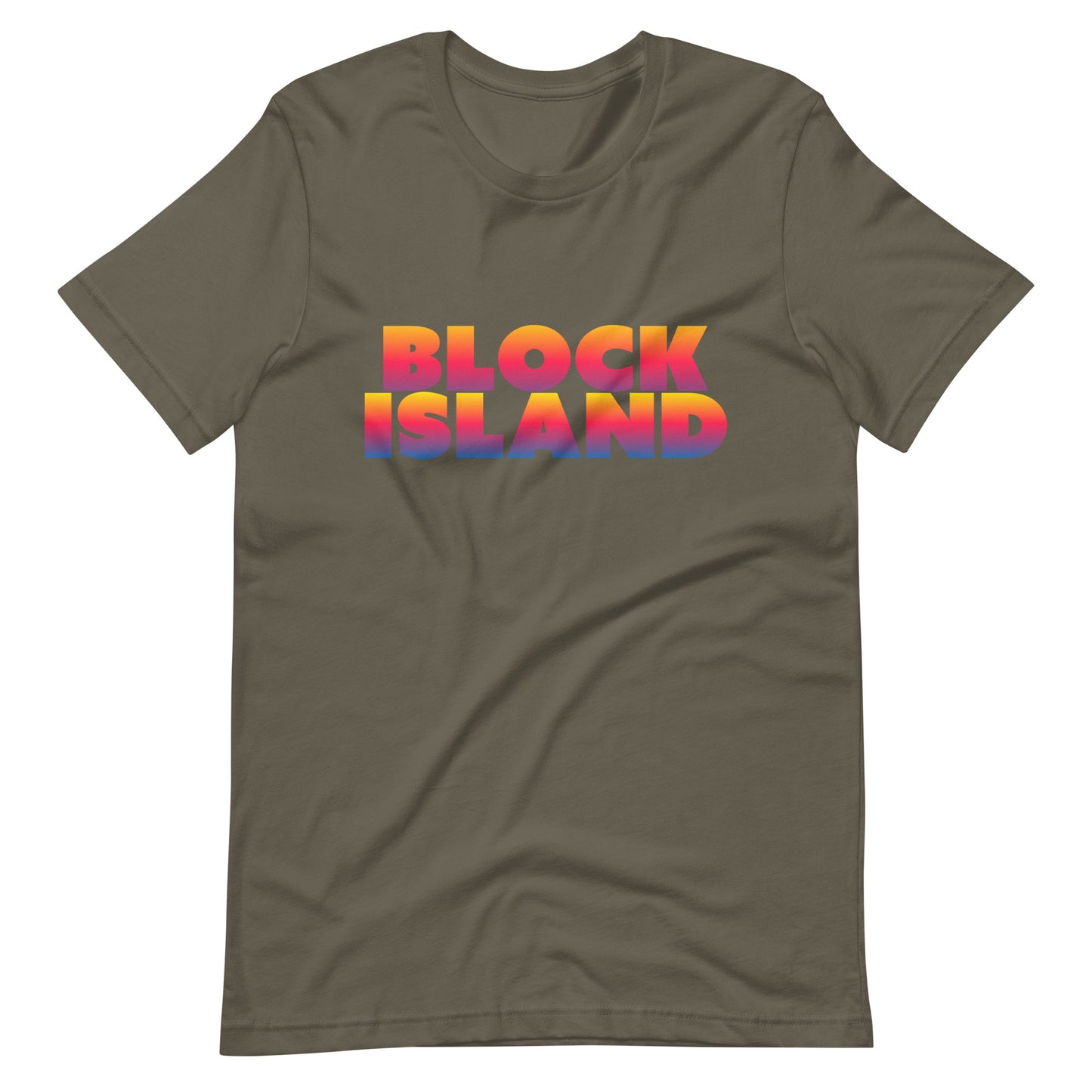 Block Island Earth, Water, and Sun Two-Sided Unisex Tee