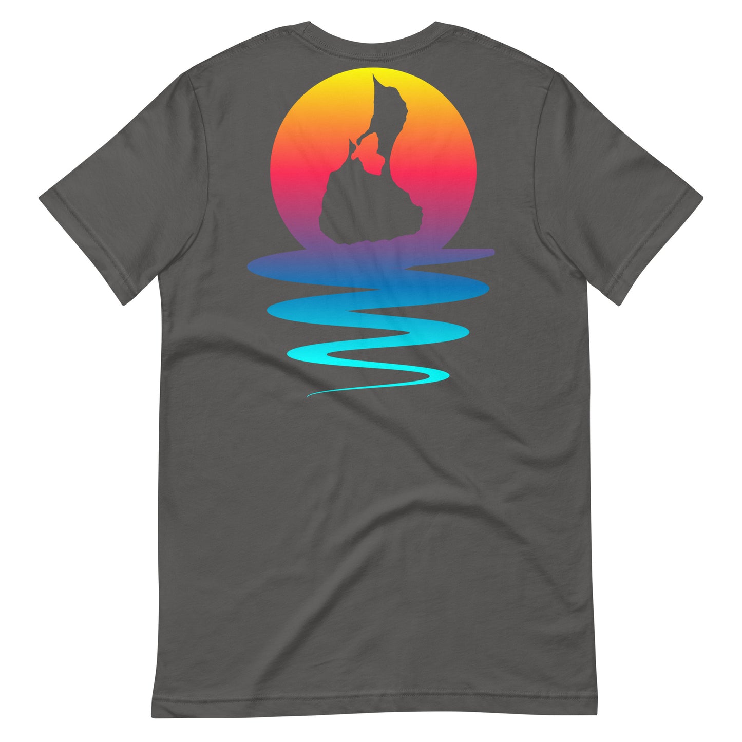 Block Island Earth, Water, and Sun Two-Sided Unisex Tee
