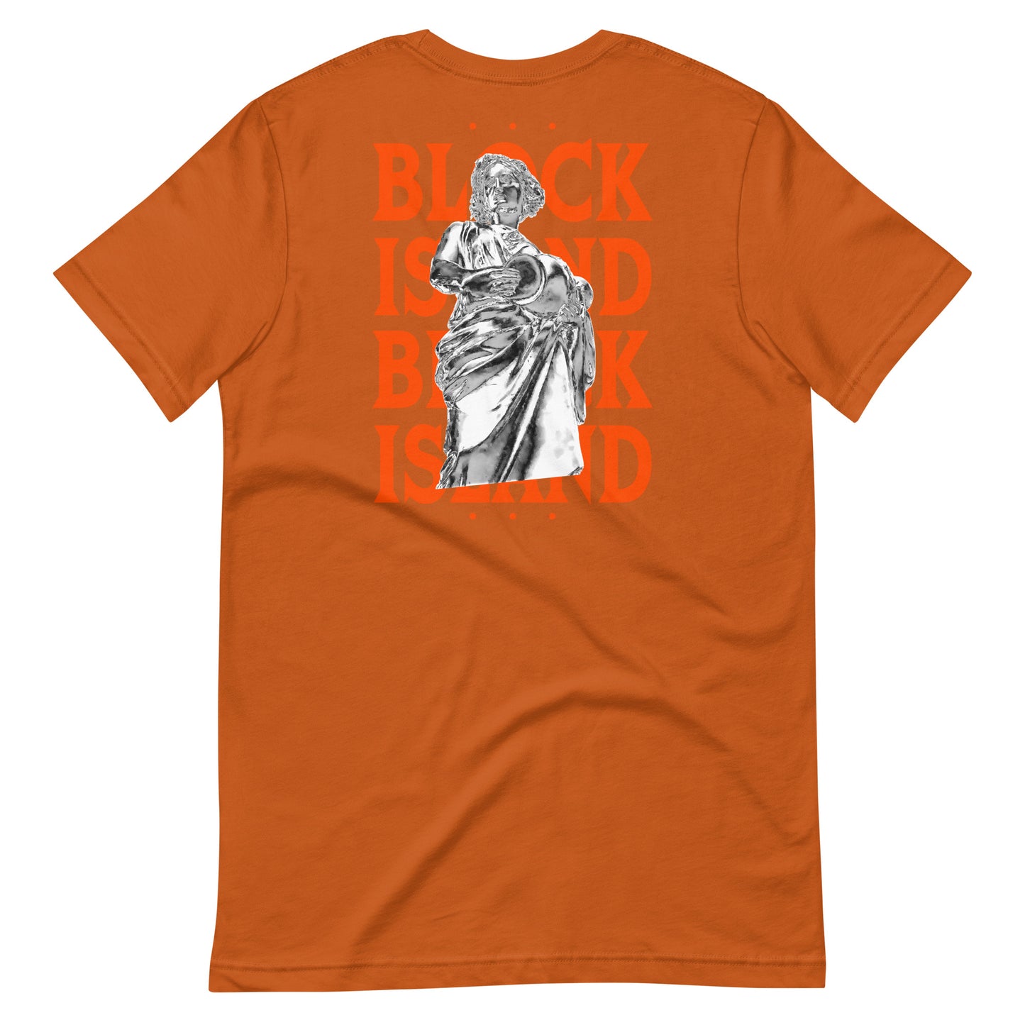 Rebecca Statue Two Sided Print Logo Tee