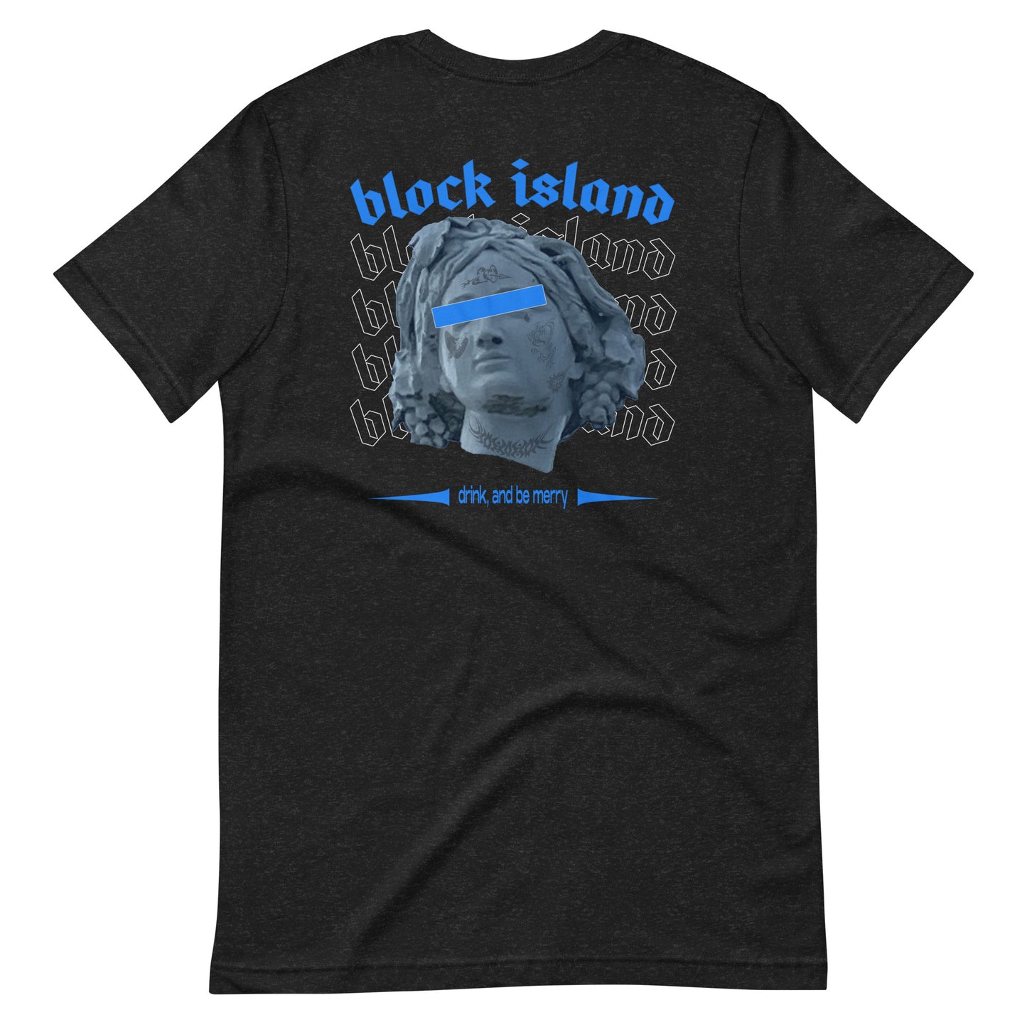 Drink, and Be Merry Two Sided Print Logo Tee