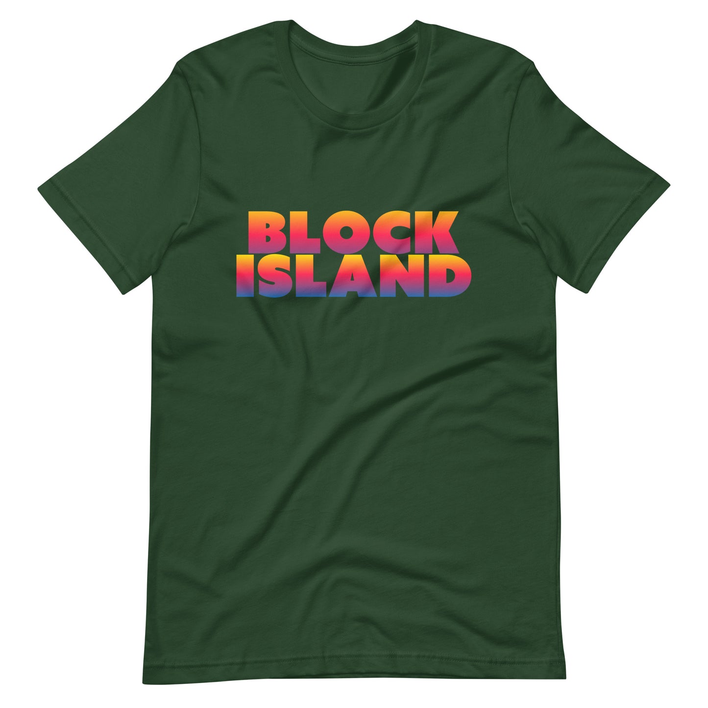 Block Island Earth, Water, and Sun Two-Sided Unisex Tee