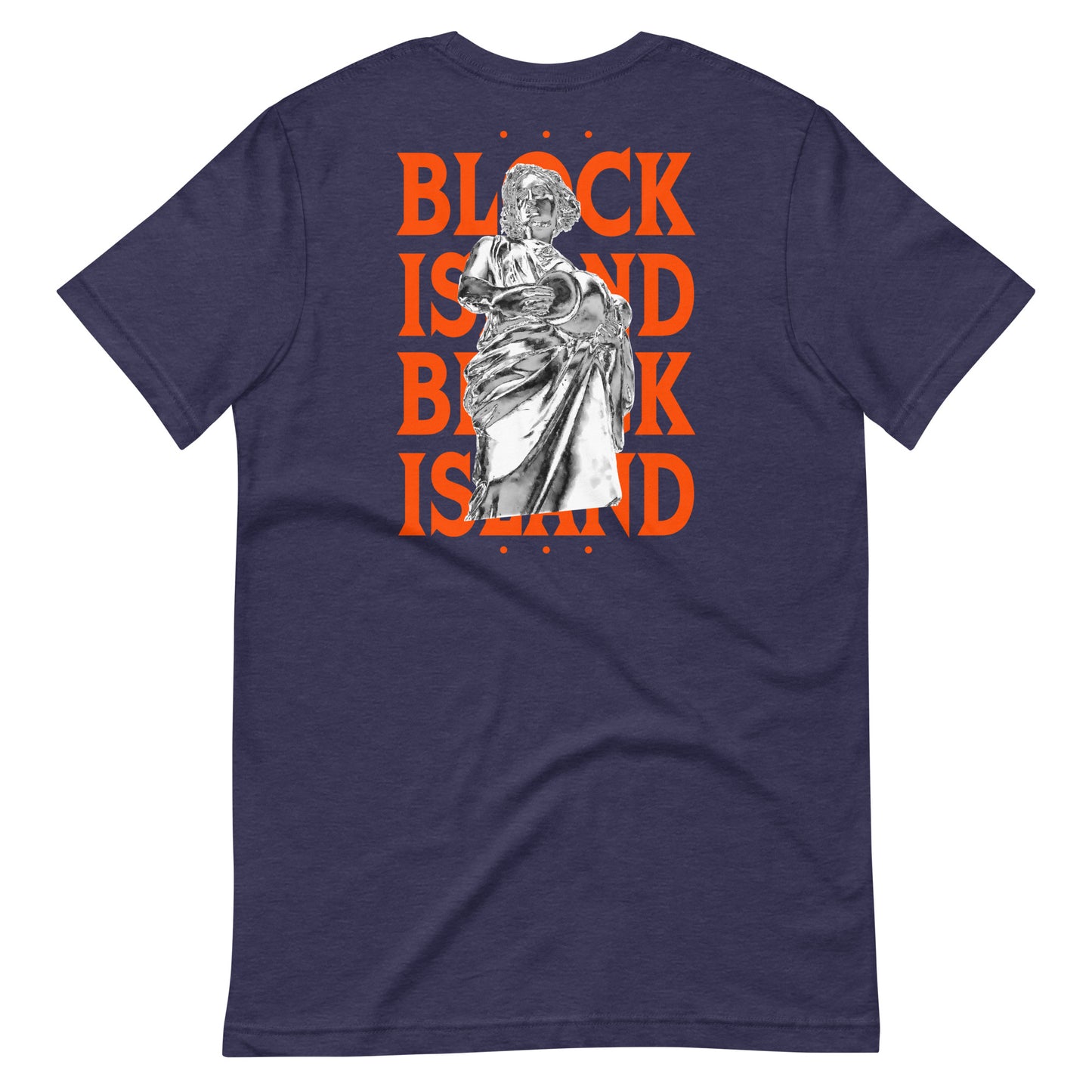 Rebecca Statue Two Sided Print Logo Tee