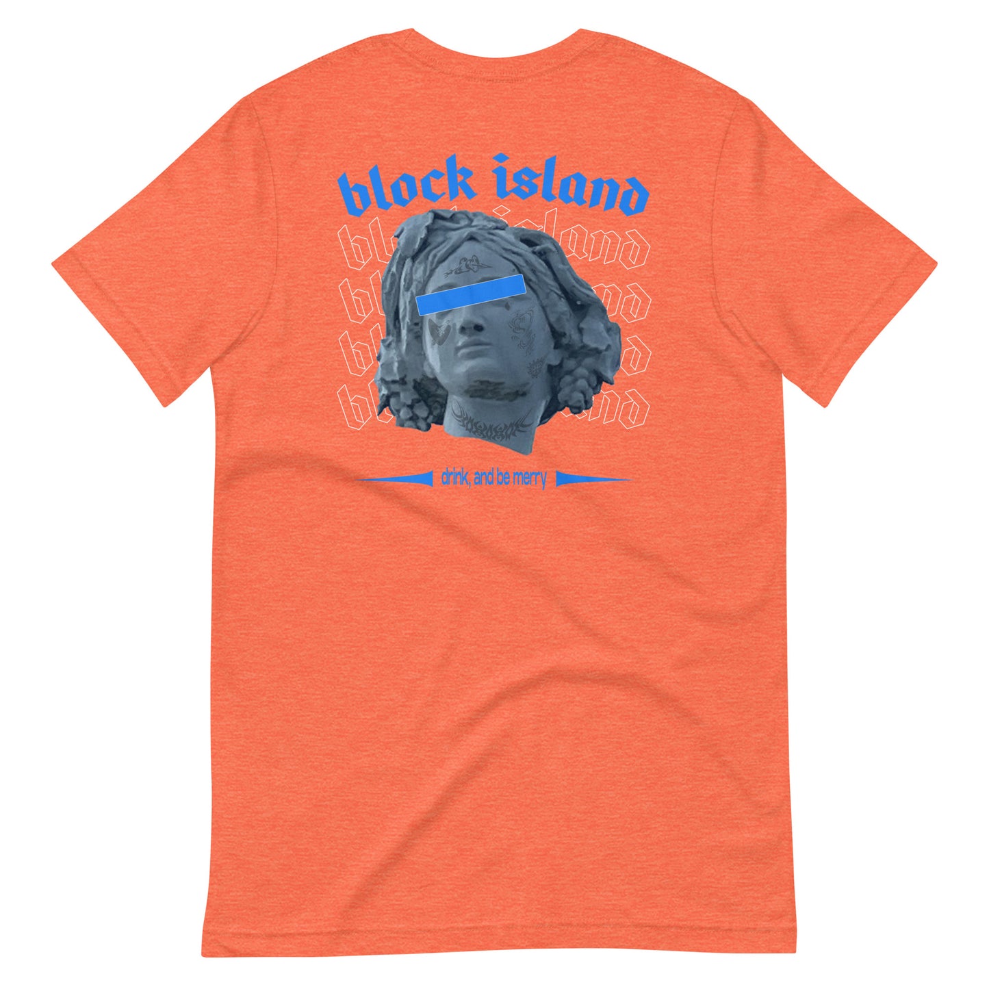 Drink, and Be Merry Two Sided Print Logo Tee
