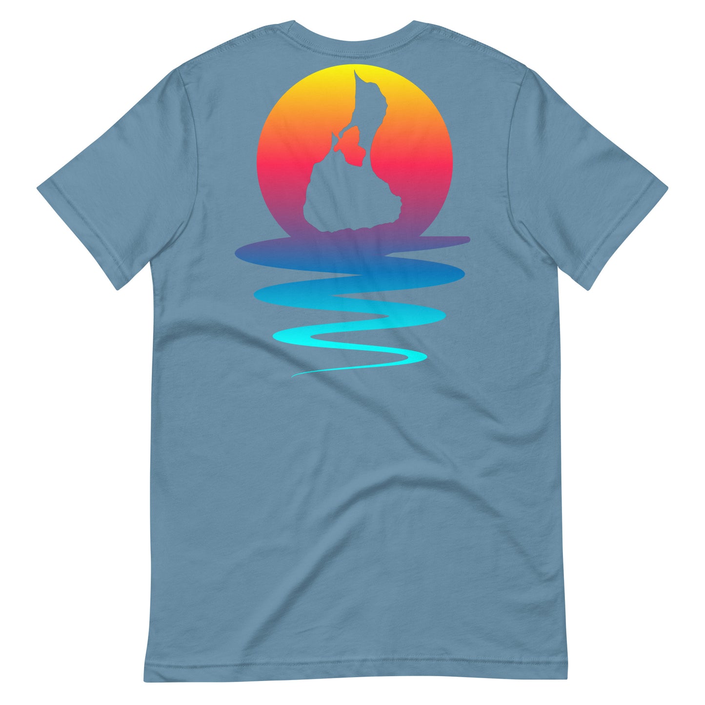 Block Island Earth, Water, and Sun Two-Sided Unisex Tee