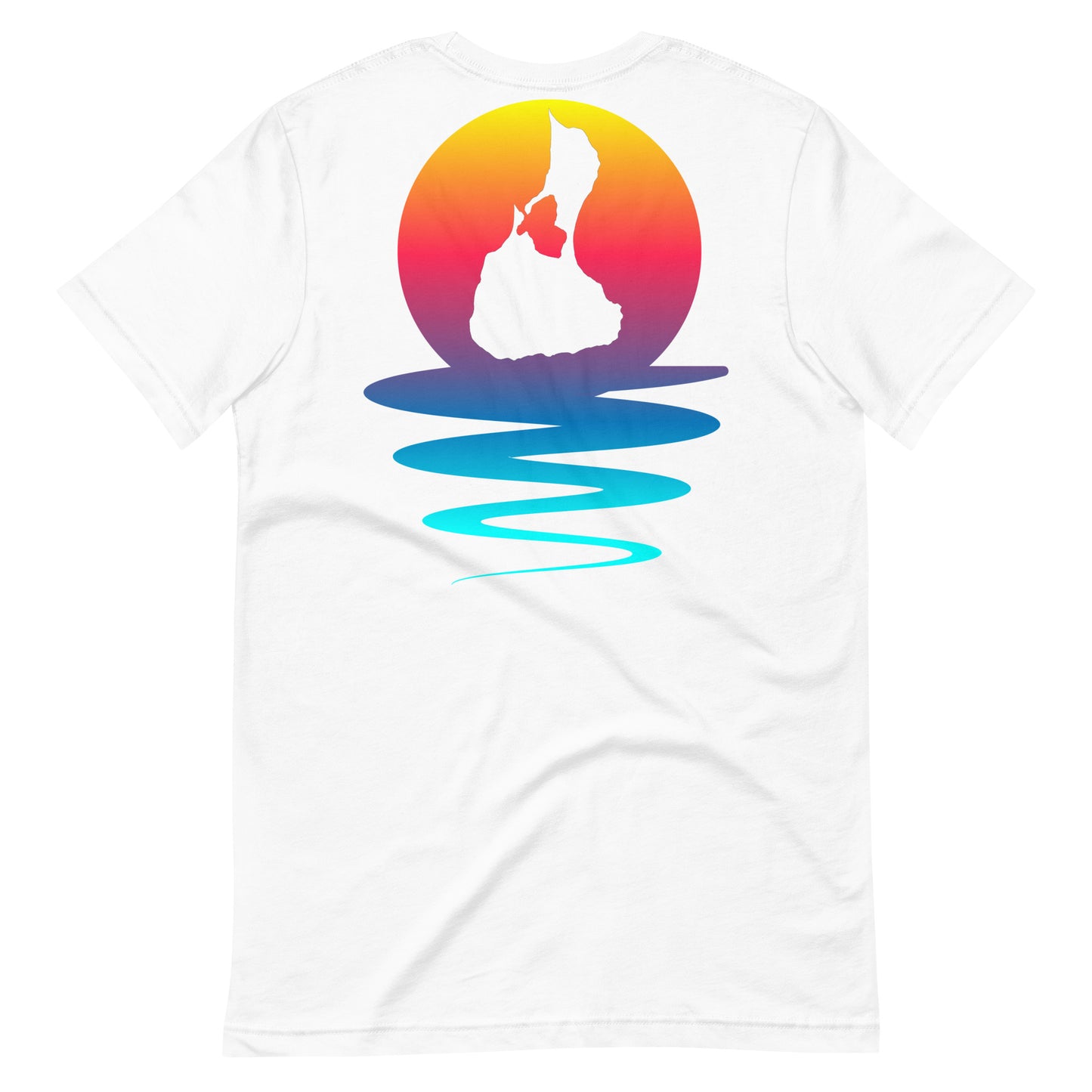 Block Island Earth, Water, and Sun Two-Sided Unisex Tee