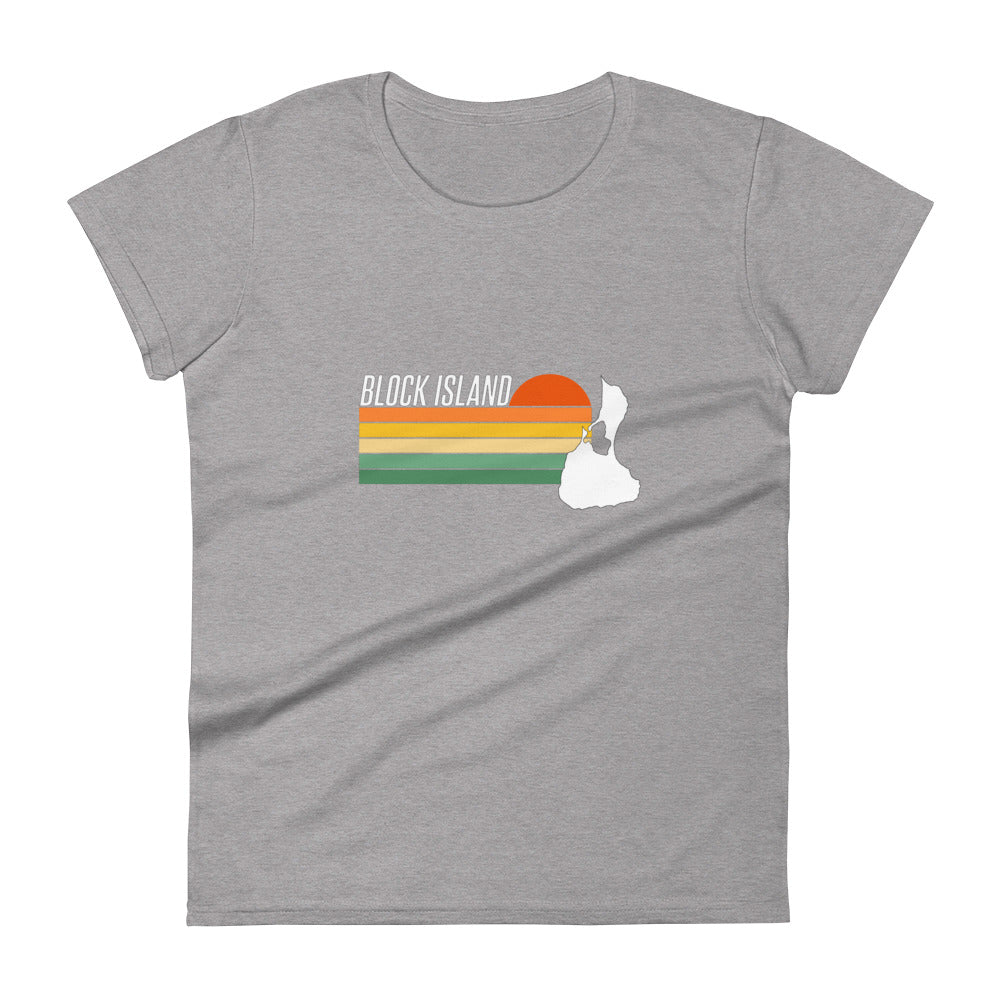 Block Island Sunset Women's T-Shirt