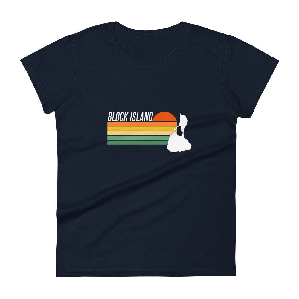 Block Island Sunset Women's T-Shirt