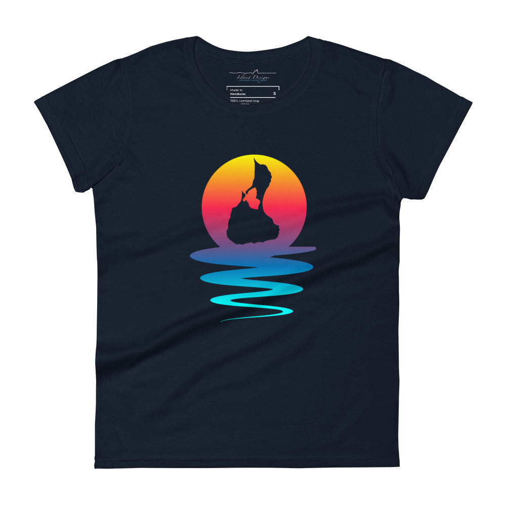 Block Island Earth, Water, and Sun Women's Tee