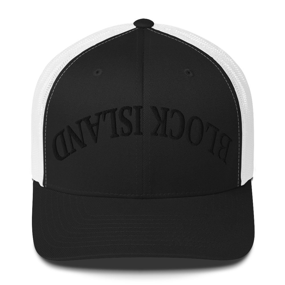 Upside Down Block Island Trucker Hat