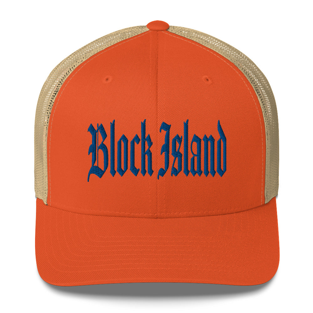 Block Island Trucker Cap – Island Designs BI