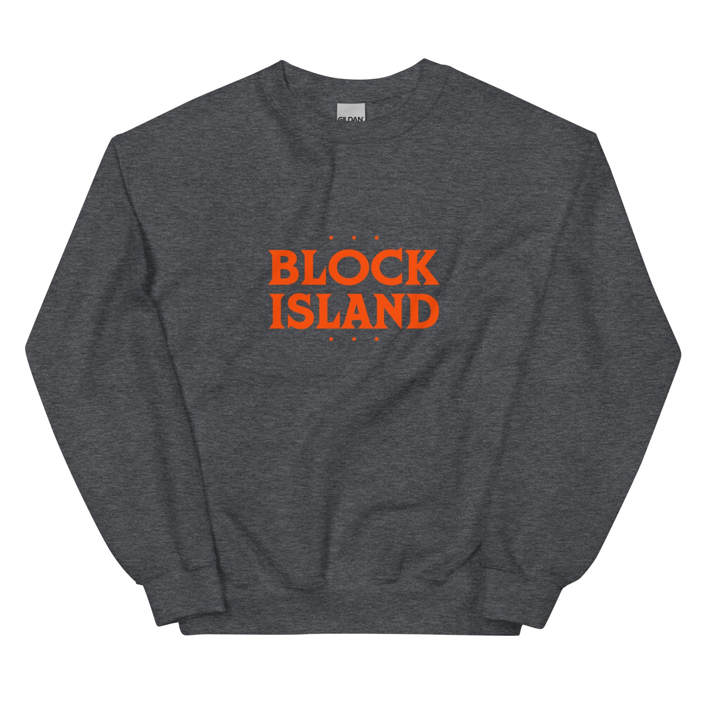 Rebecca Statue Print Logo Two-Sided Unisex Crew Neck