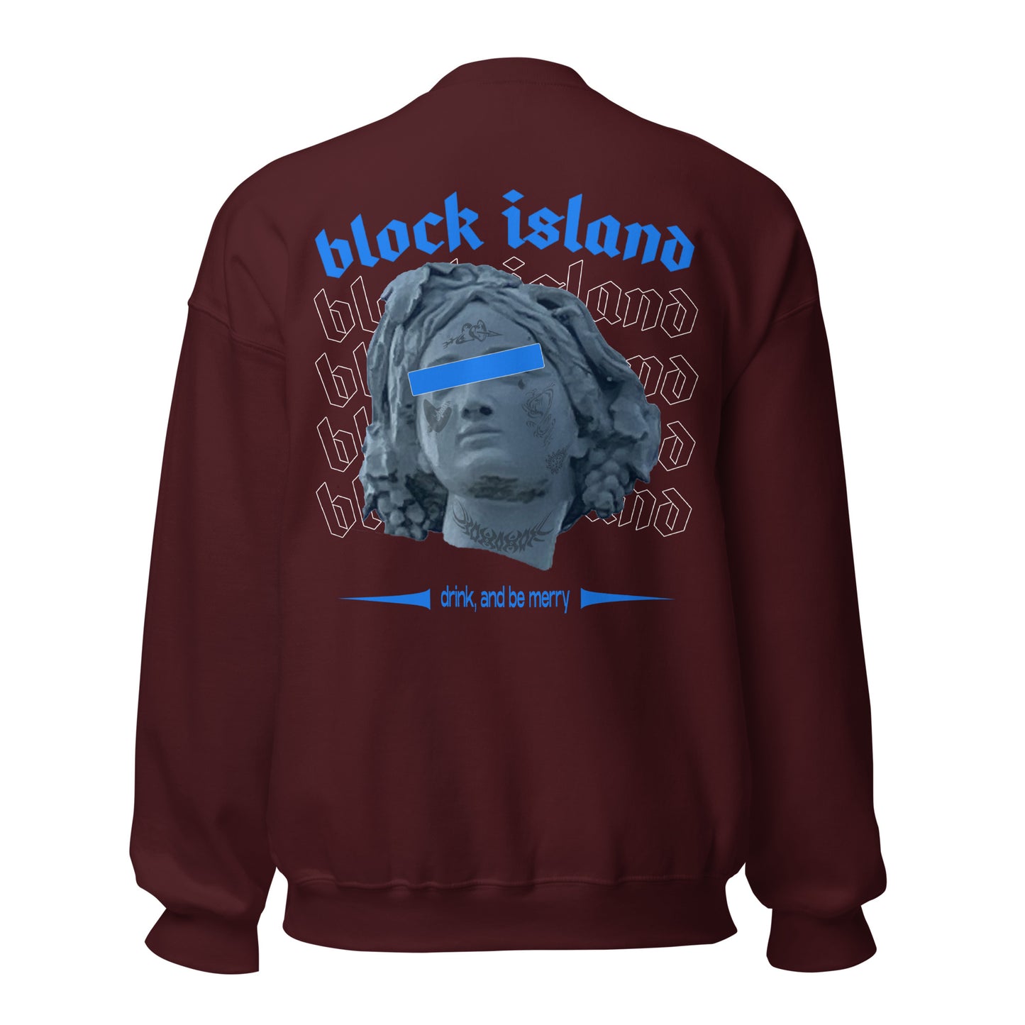 Drink, and Be Merry Two-Sided Unisex Crew Neck