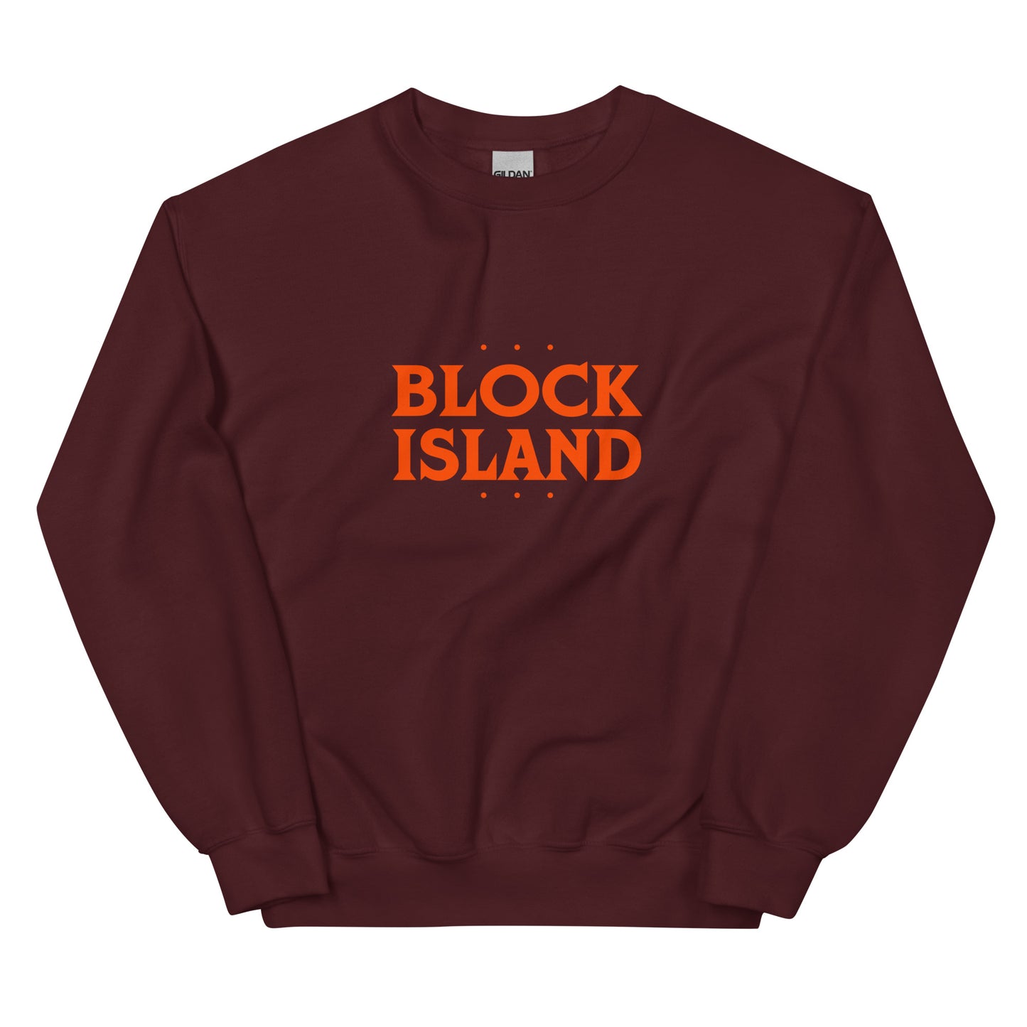 Rebecca Statue Print Logo Two-Sided Unisex Crew Neck