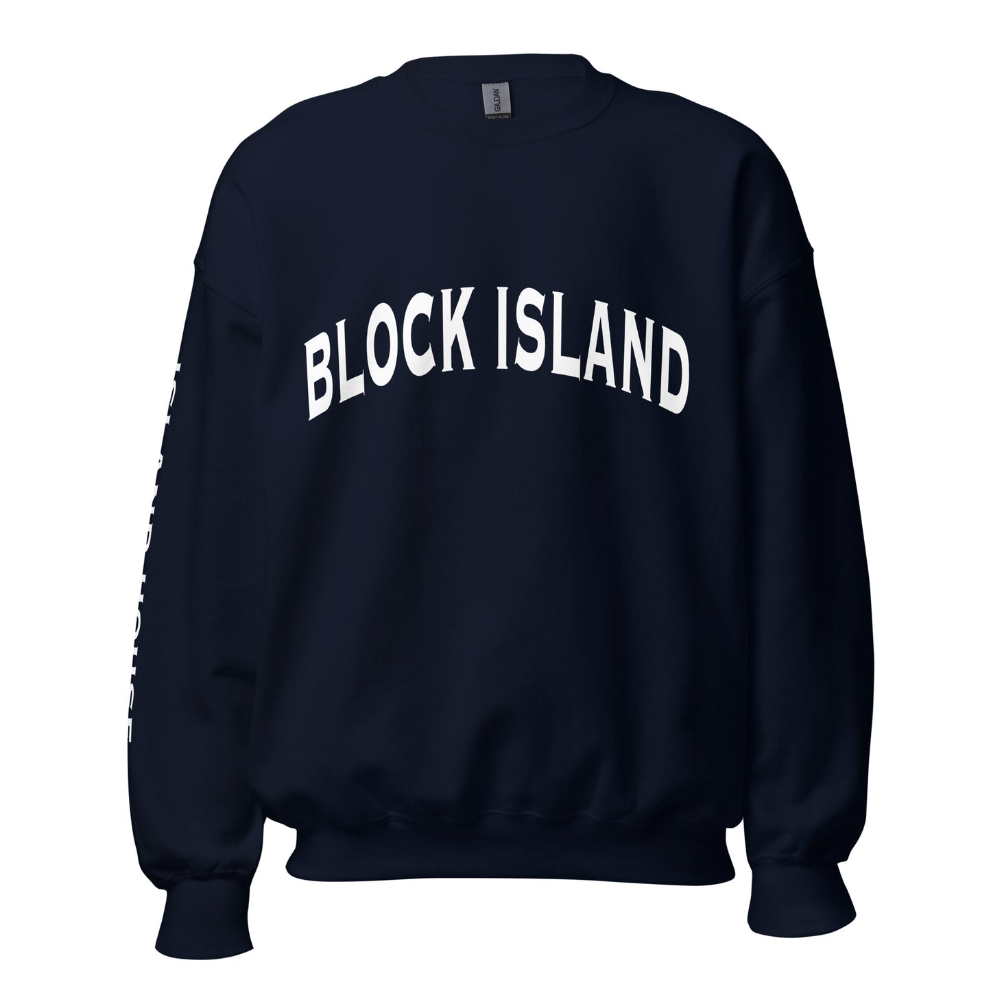 Block Island/Island House Crew Neck Sweatshirt
