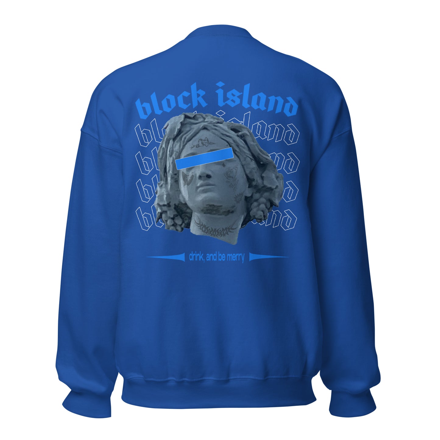 Drink, and Be Merry Two-Sided Unisex Crew Neck