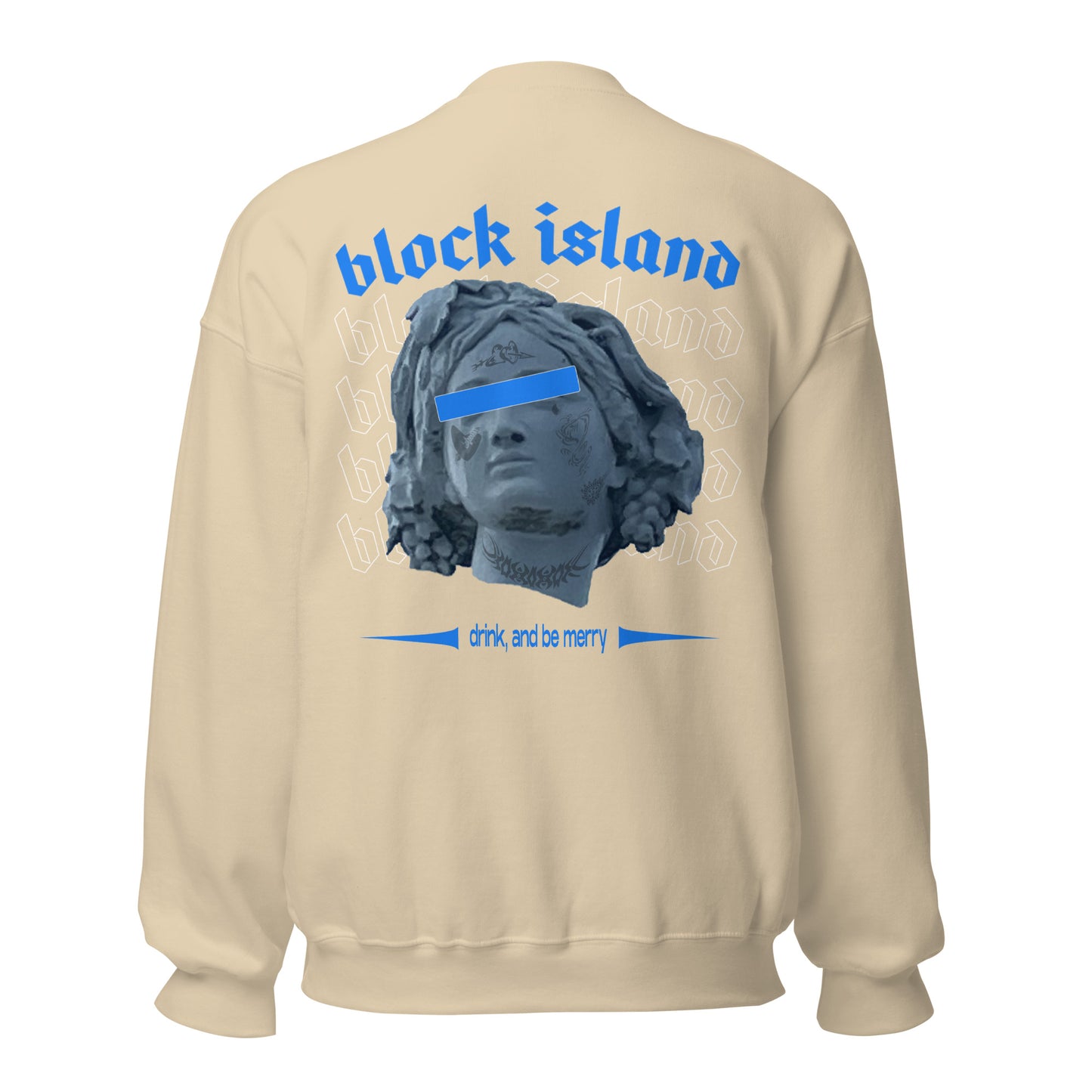 Drink, and Be Merry Two-Sided Unisex Crew Neck