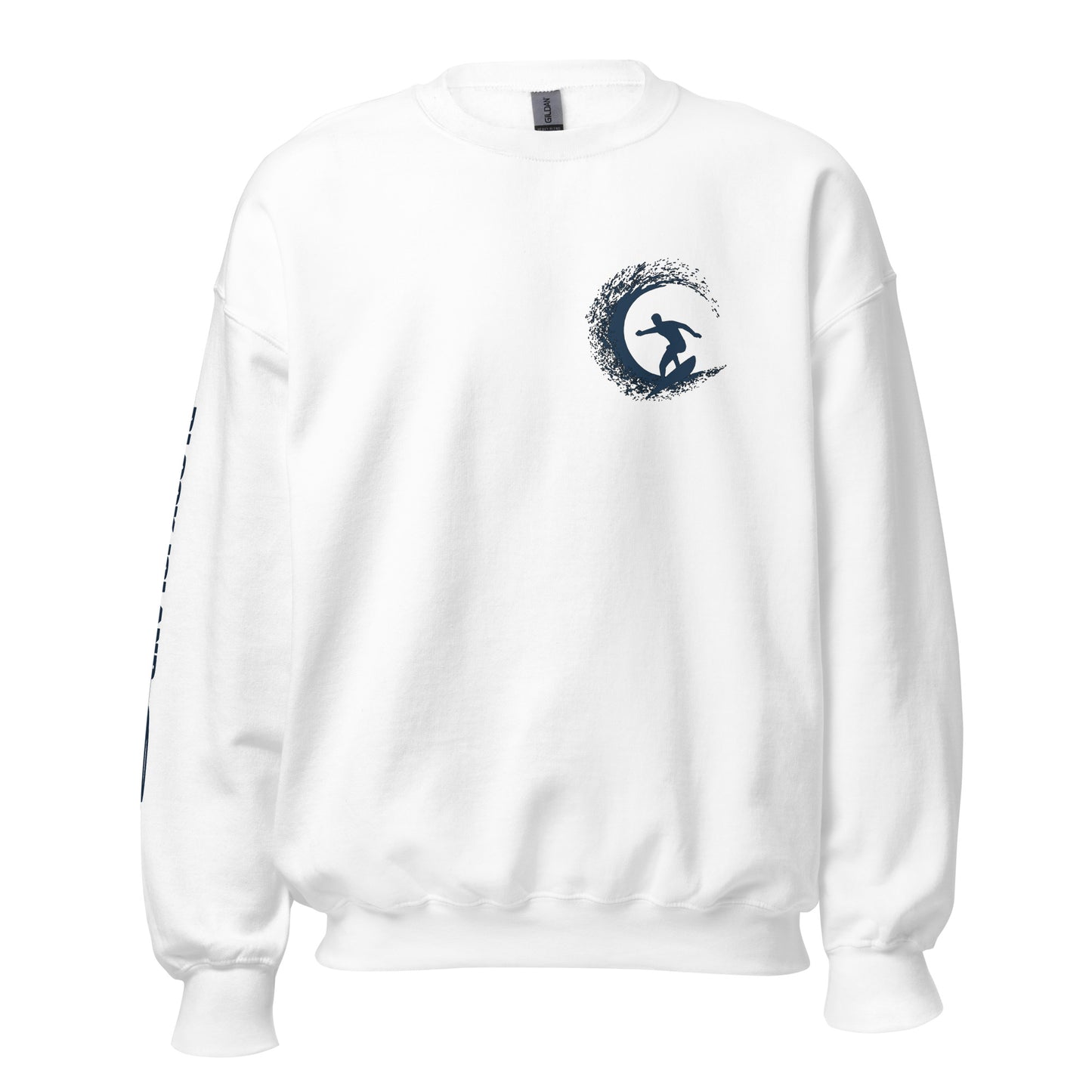 Block Island Surfers Two-Sided Unisex Crew Neck