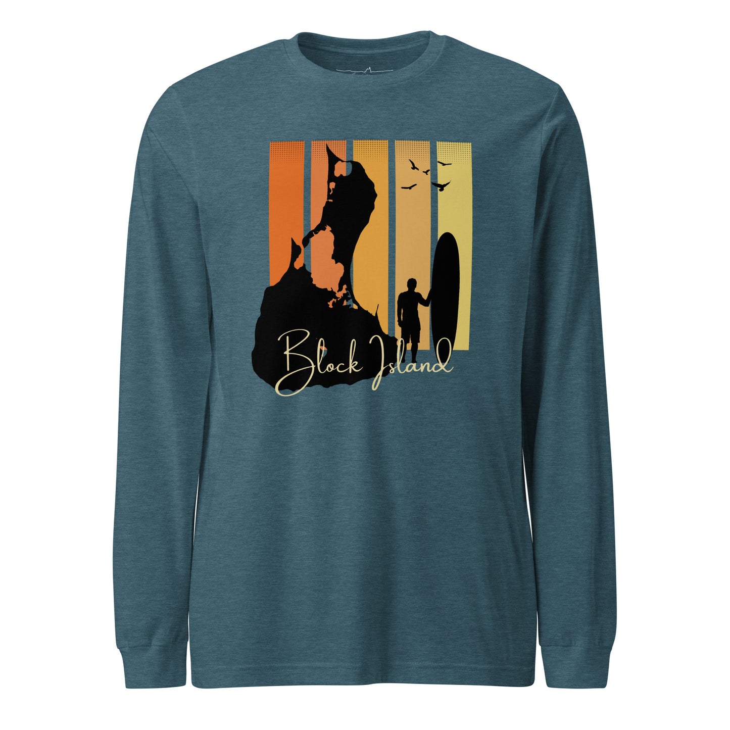 Block Island Surf Unisex Long Sleeve Tee