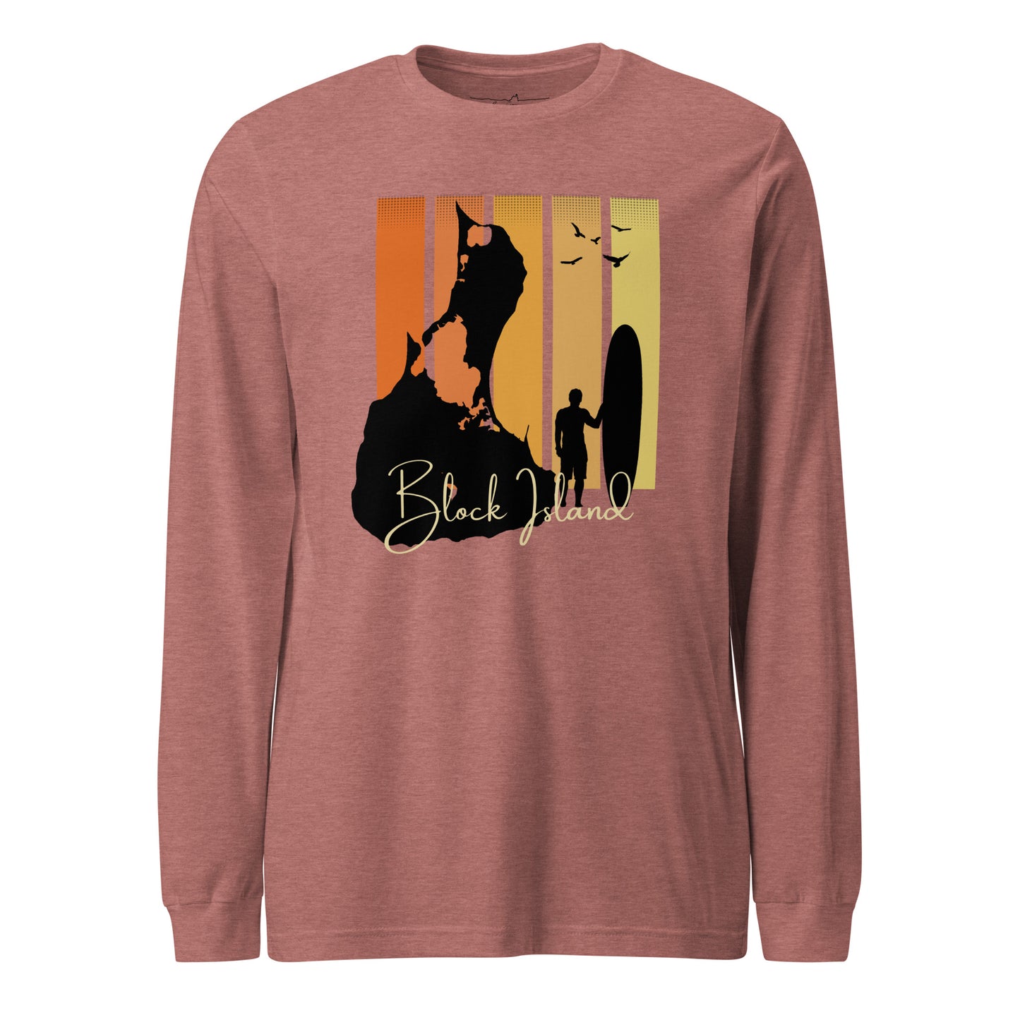 Block Island Surf Unisex Long Sleeve Tee
