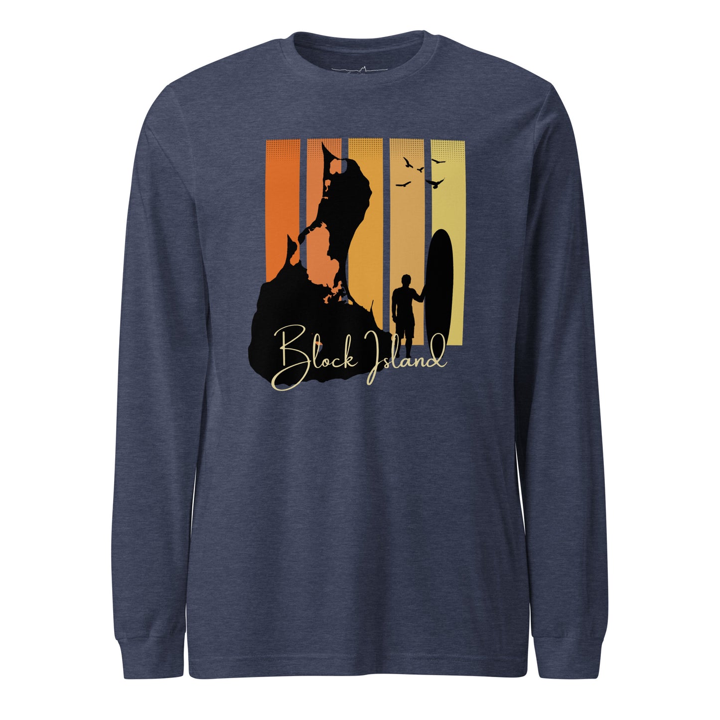 Block Island Surf Unisex Long Sleeve Tee