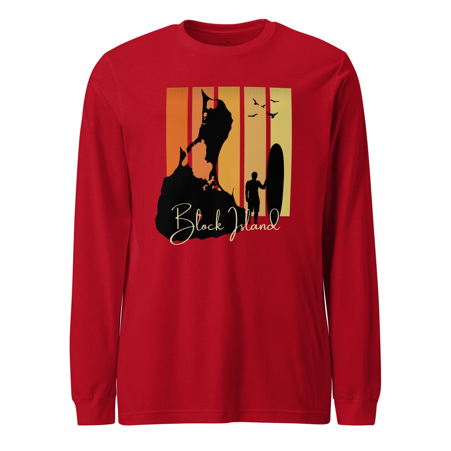 Block Island Surf Unisex Long Sleeve Tee