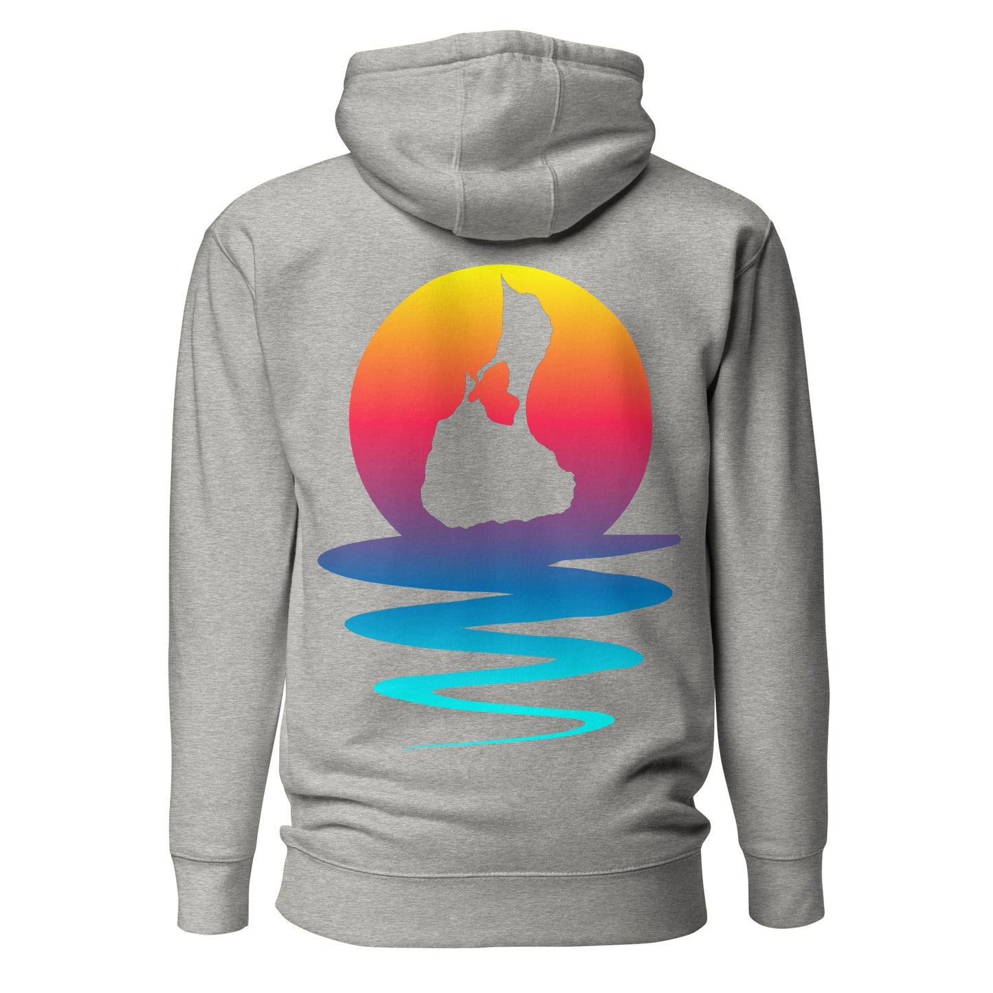 Block Island Earth, Water, and Sun Two-Sided Unisex Hoodie