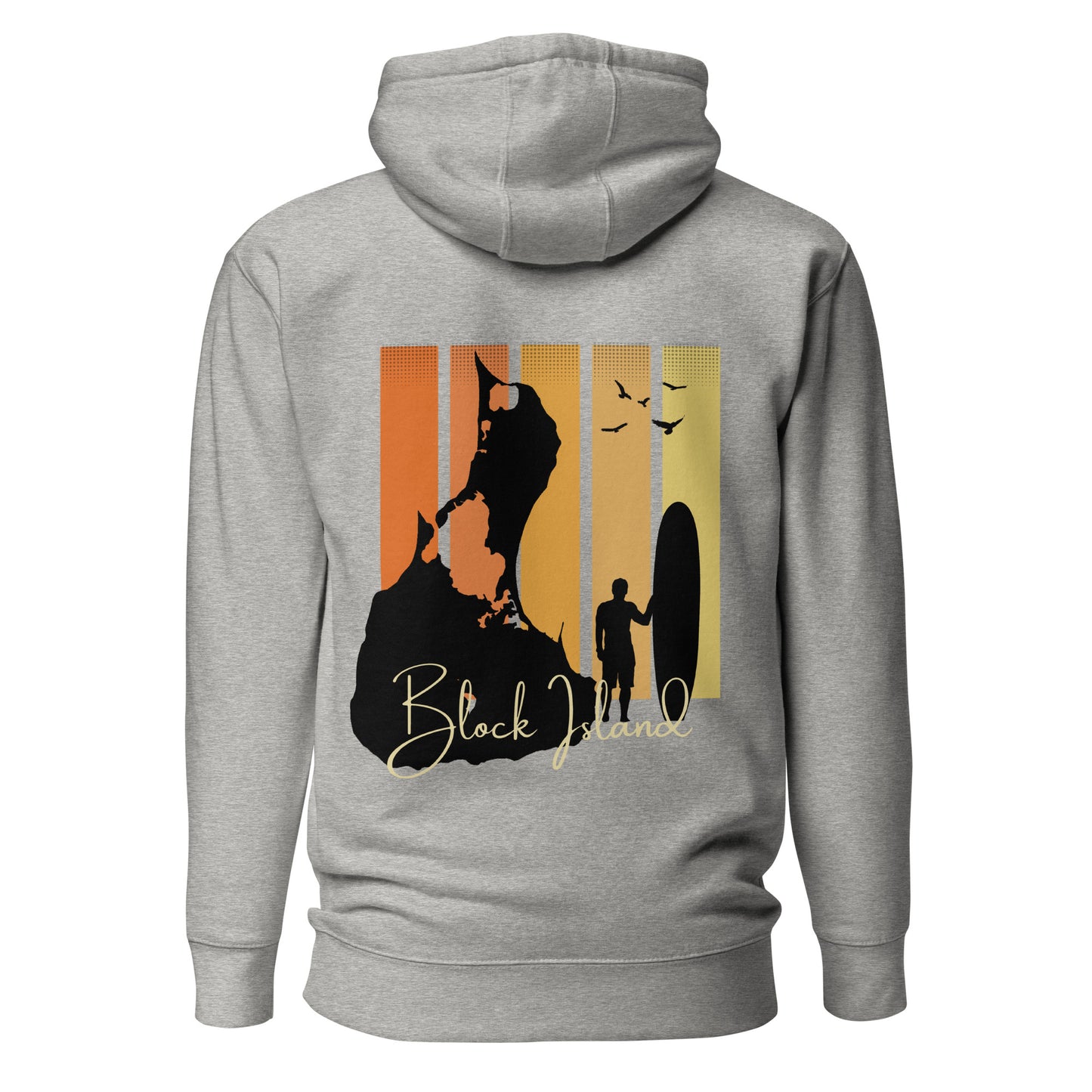 Block Island Surf Hoodie Two Sided