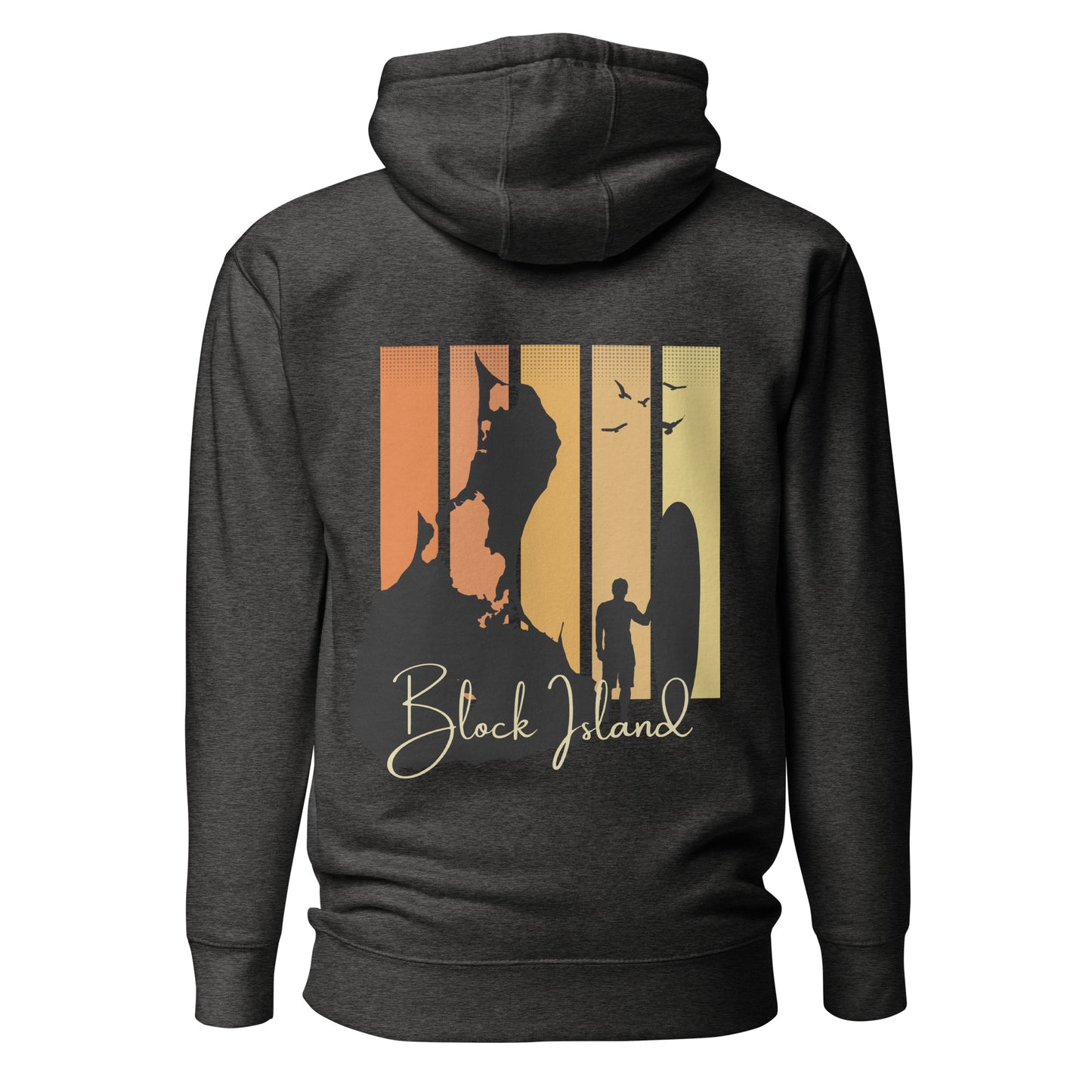 Block Island Surf Hoodie Two Sided