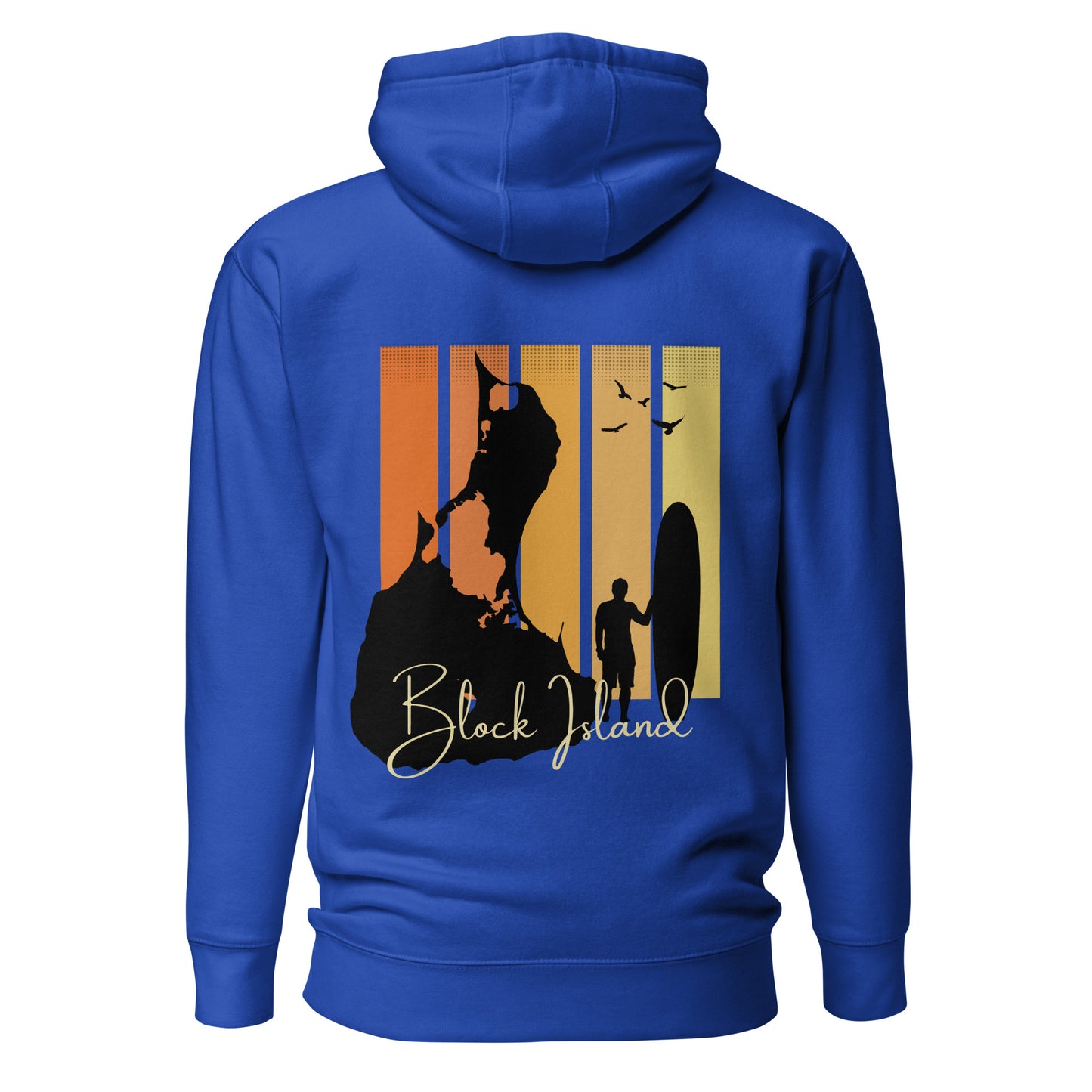 Block Island Surf Hoodie Two Sided