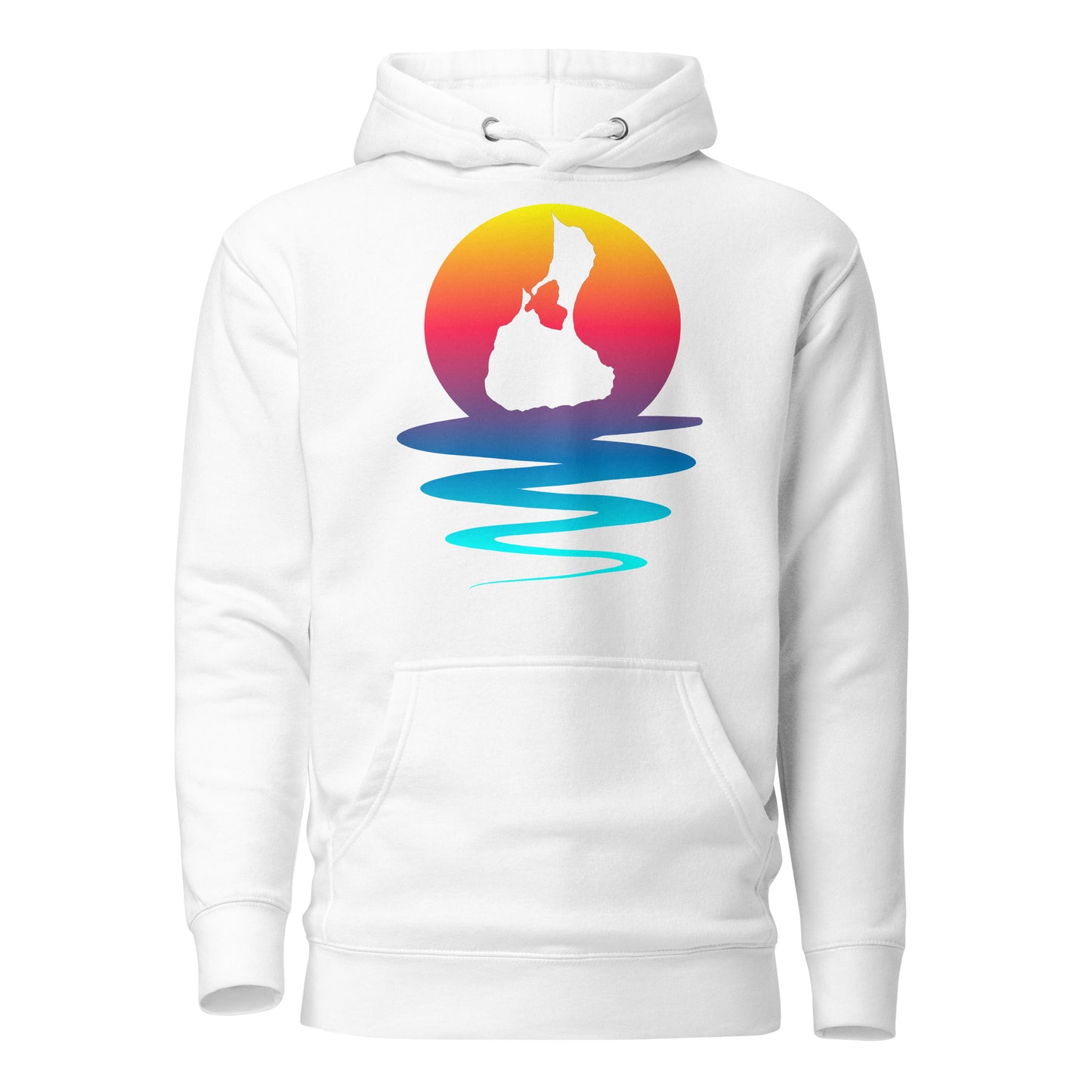 Block Island Earth, Water, and Sun Unisex Hoodie