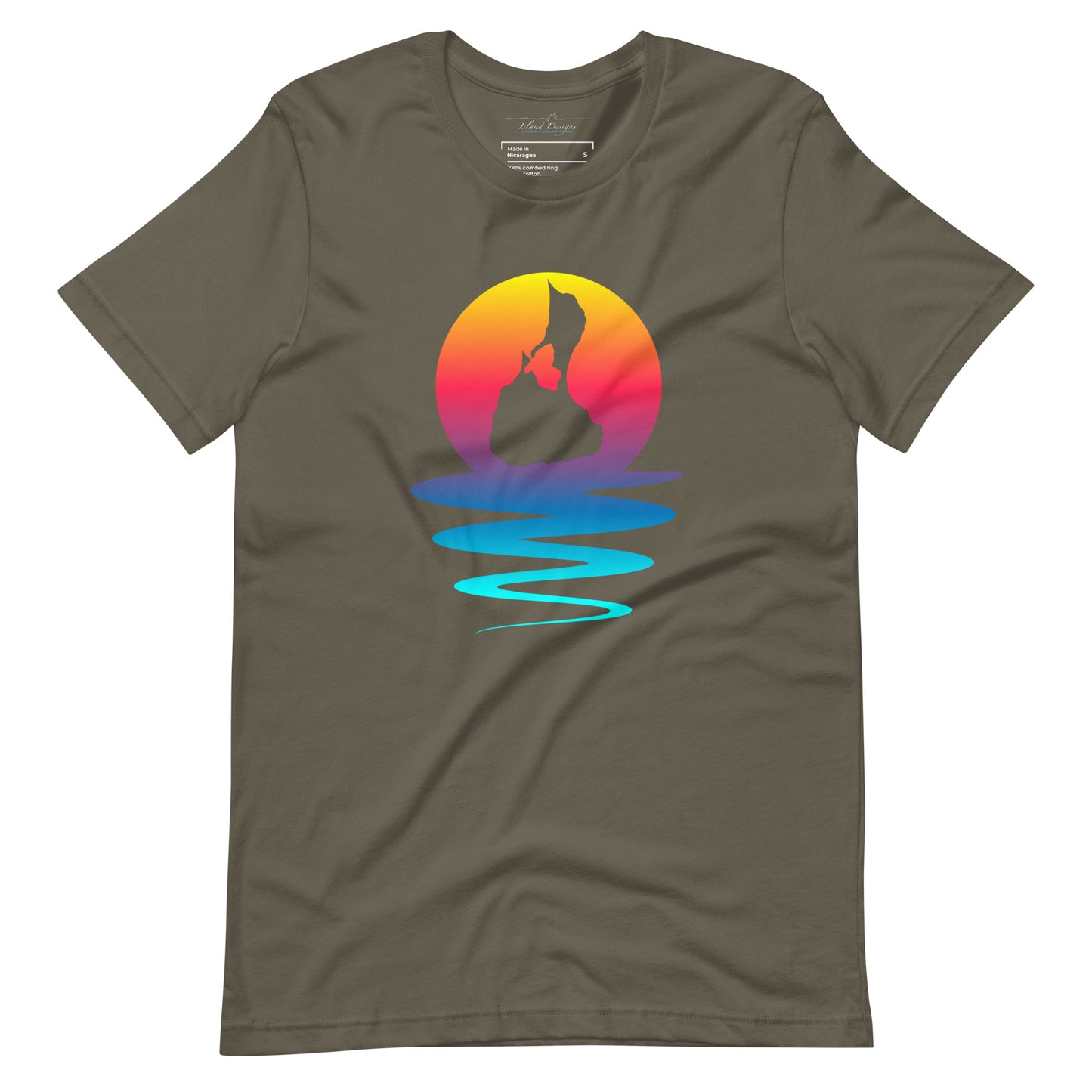 Block Island Earth, Water, and Sun Unisex Tee