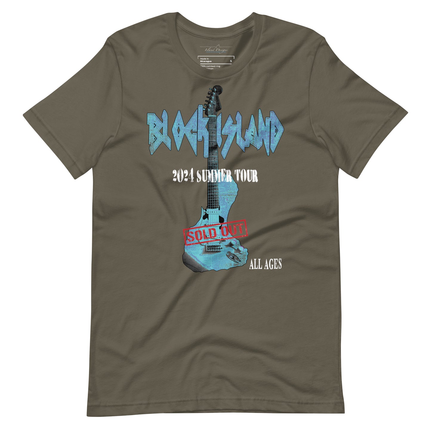 Electric Block Island Unisex Tee