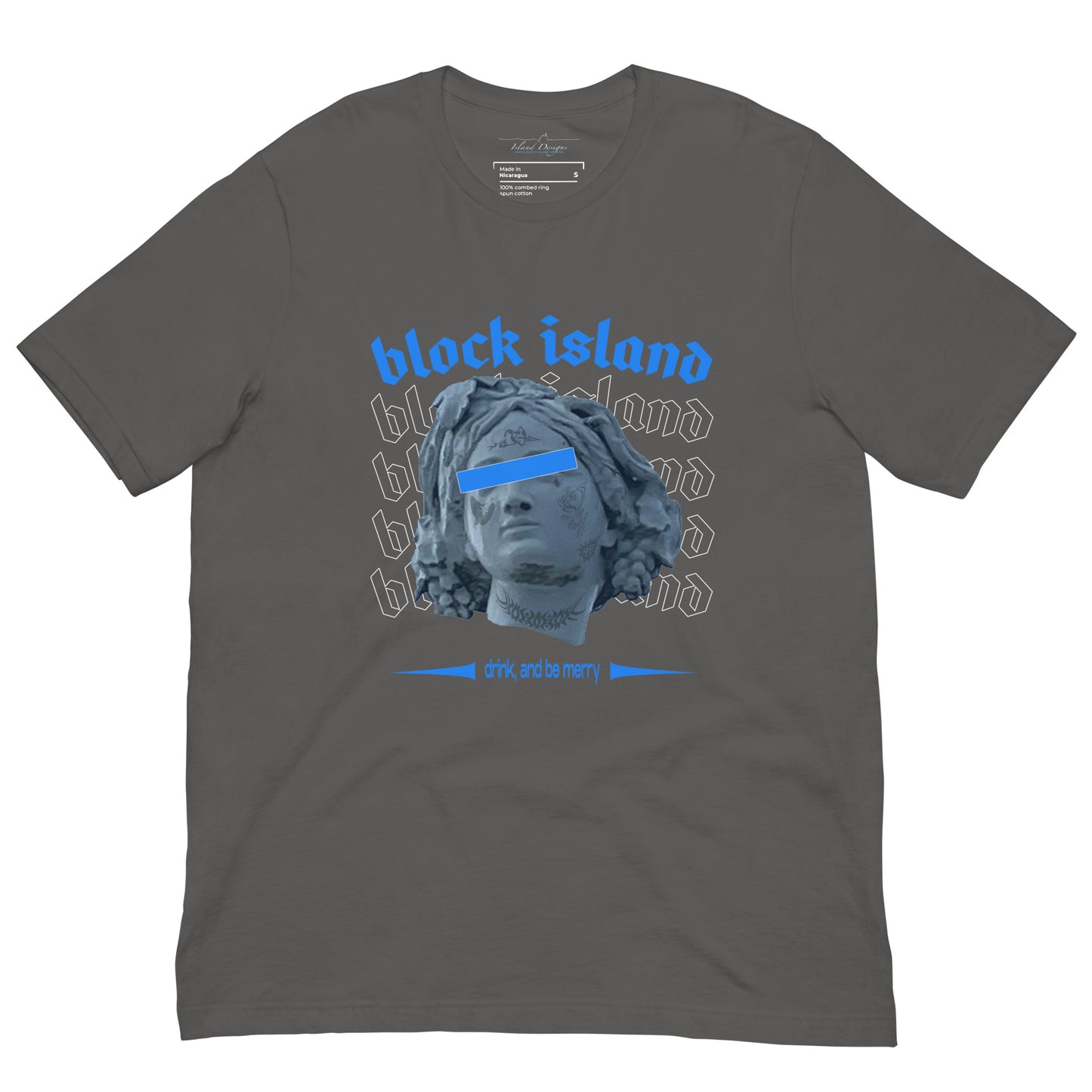 Drink, and Be Merry Print Logo Tee