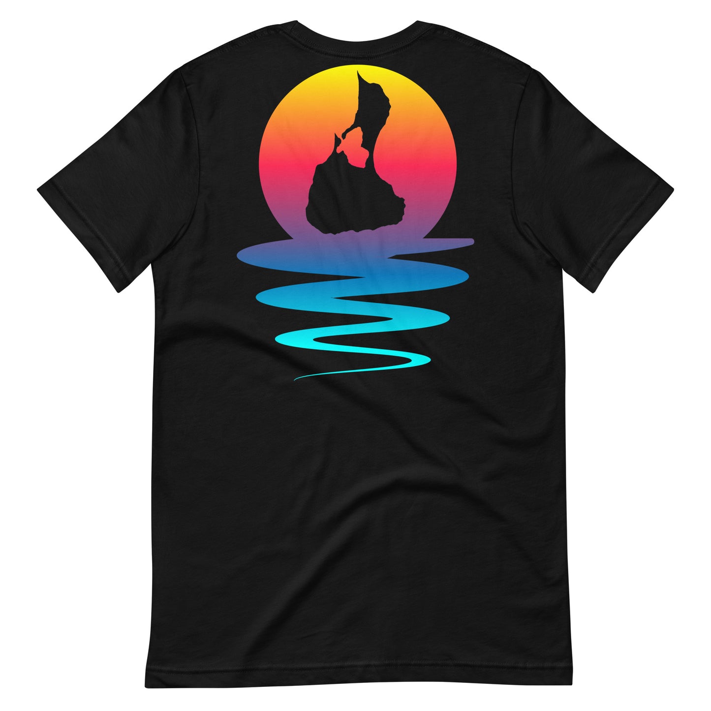 Block Island Earth, Water, and Sun Two-Sided Unisex Tee