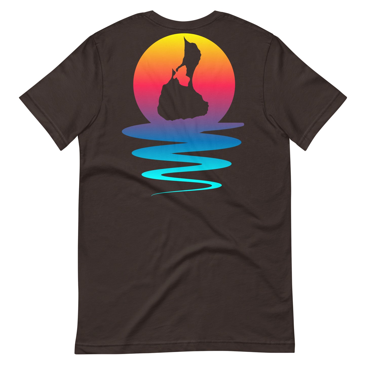 Block Island Earth, Water, and Sun Two-Sided Unisex Tee