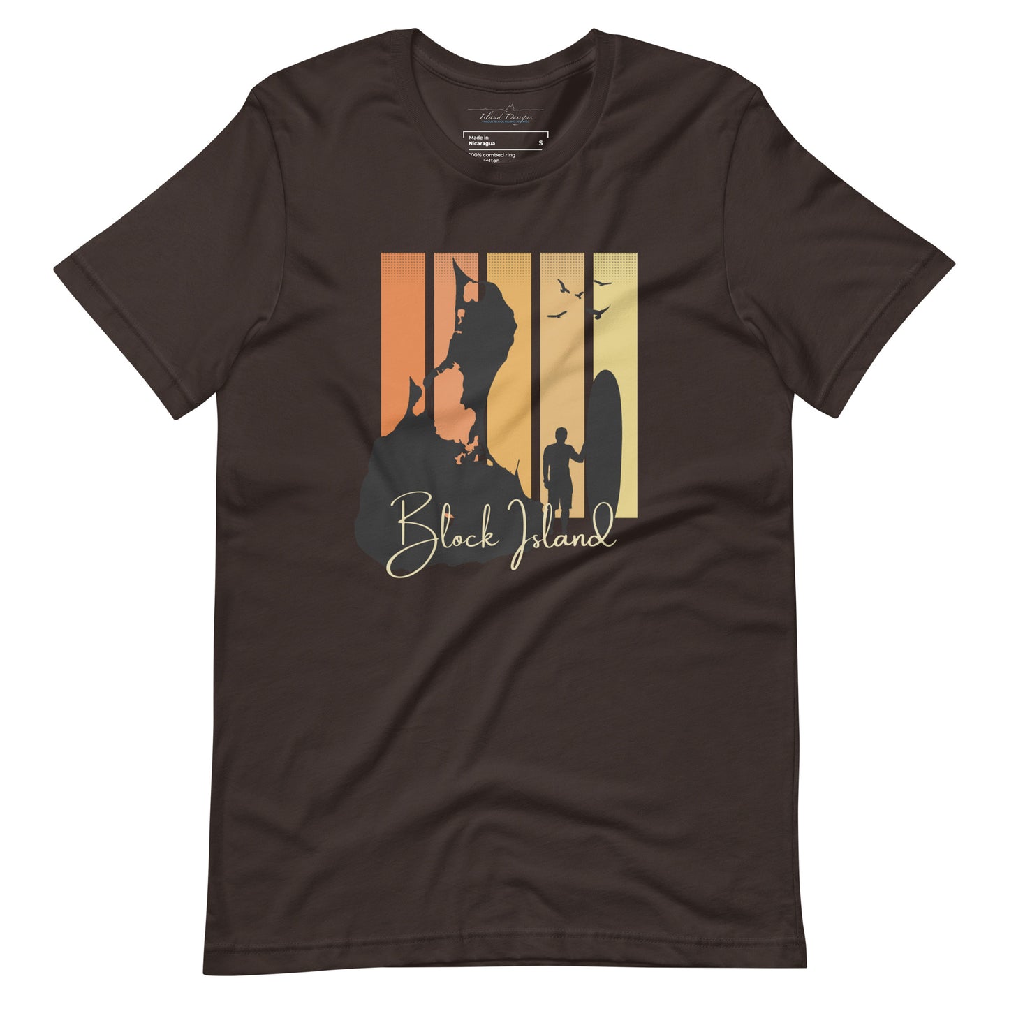 Block Island Surf Board Unisex T-Shirt
