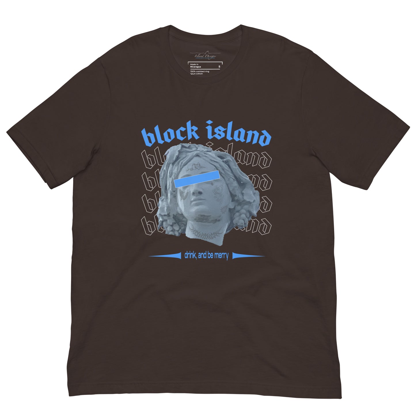 Drink, and Be Merry Print Logo Tee