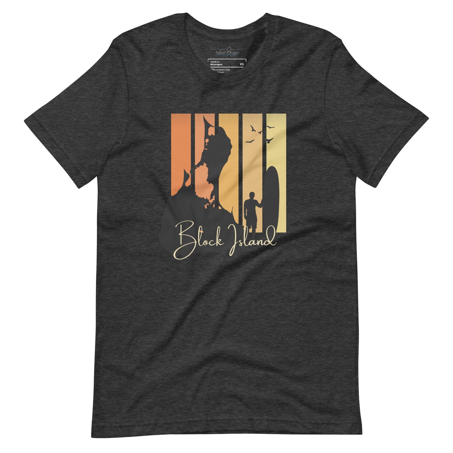 Block Island Surf Board Unisex T-Shirt