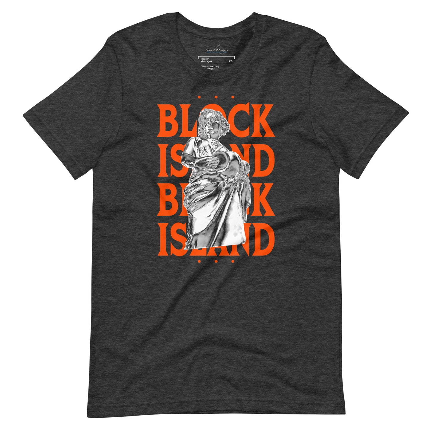 Rebecca Statue Print Logo Tee
