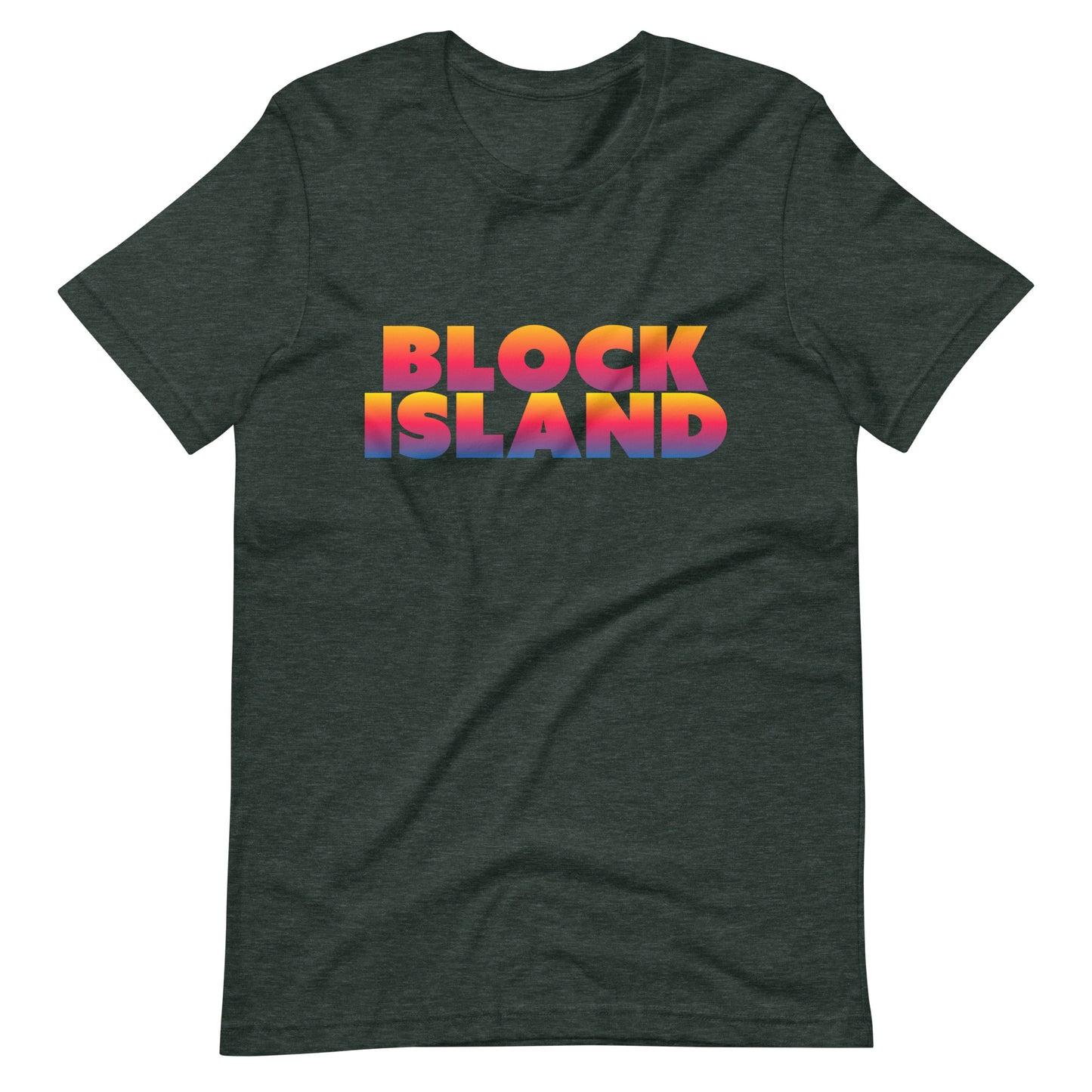 Block Island Earth, Water, and Sun Two-Sided Unisex Tee