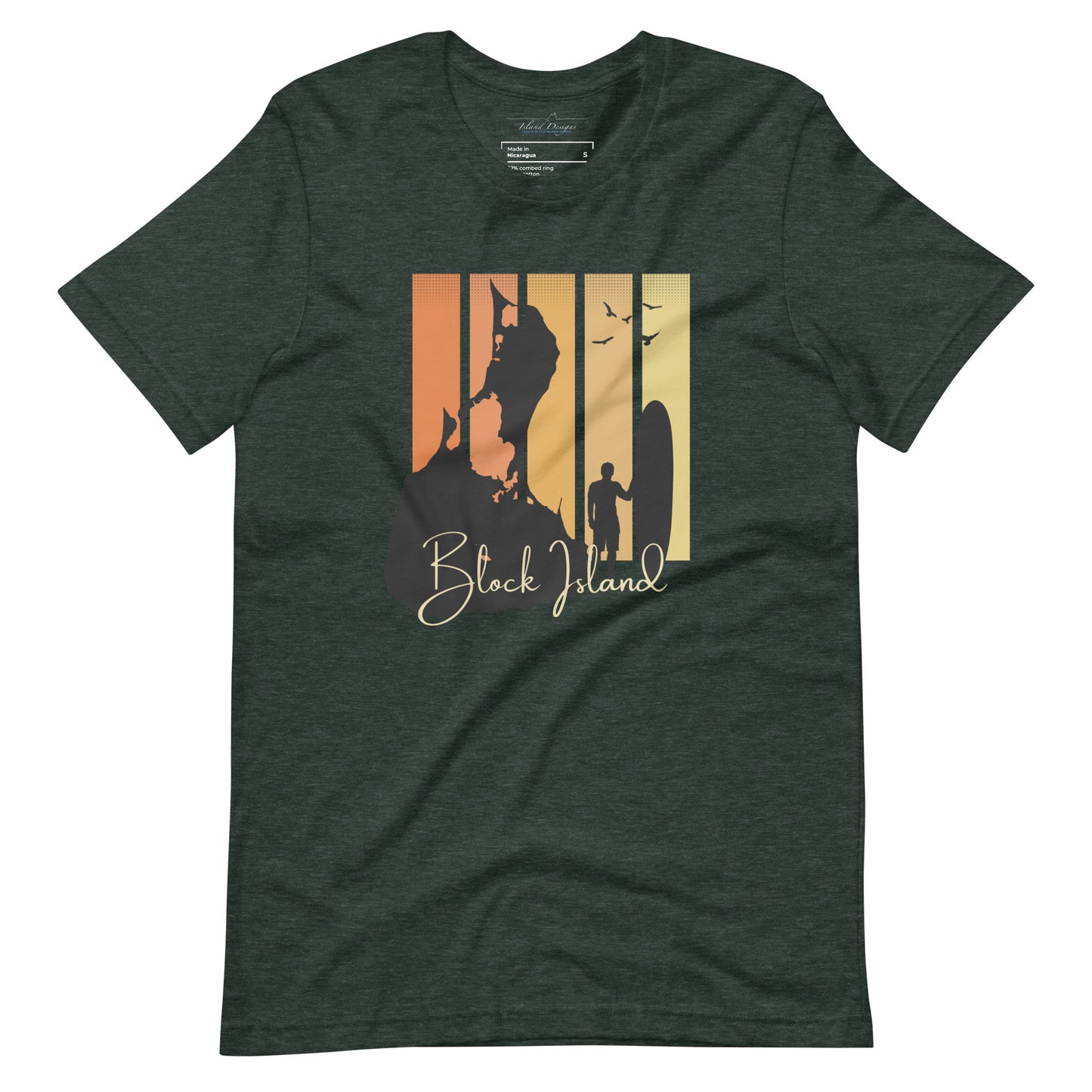 Block Island Surf Board Unisex T-Shirt