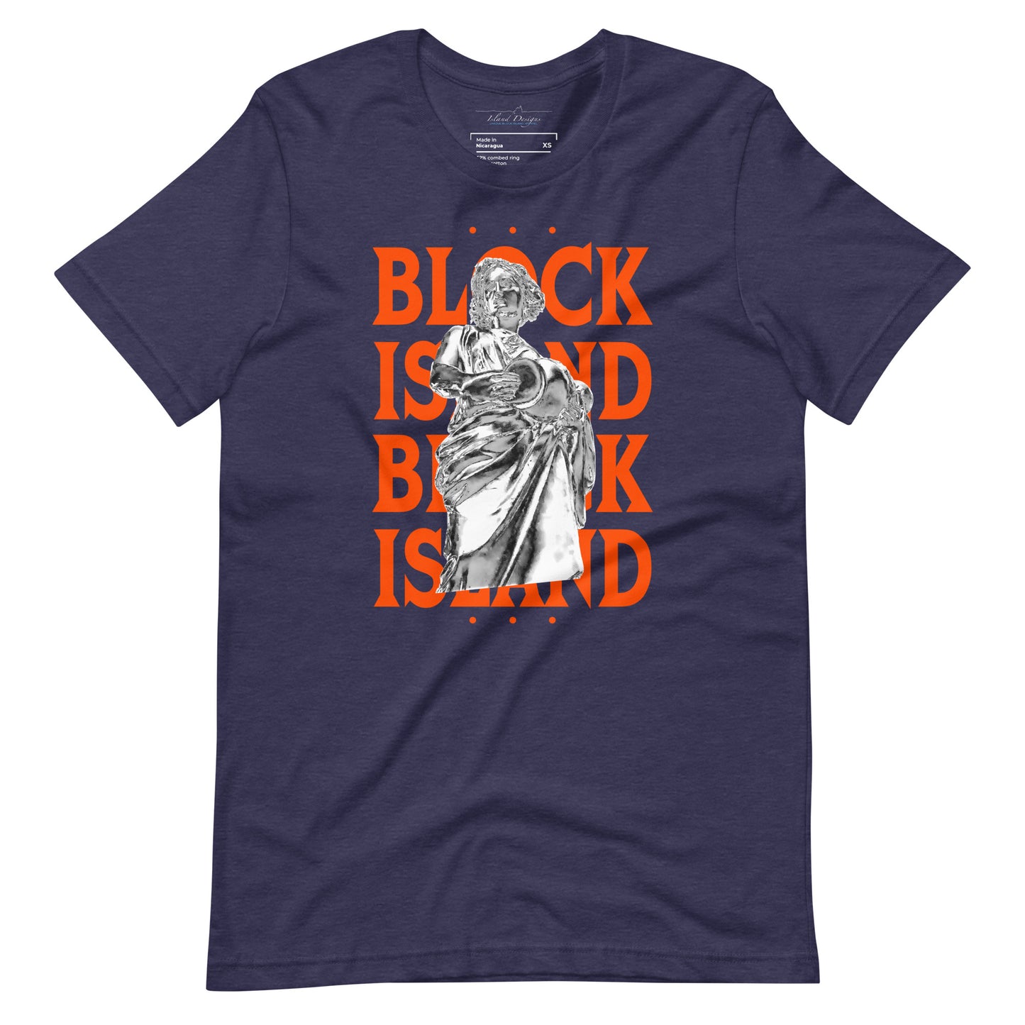 Rebecca Statue Print Logo Tee