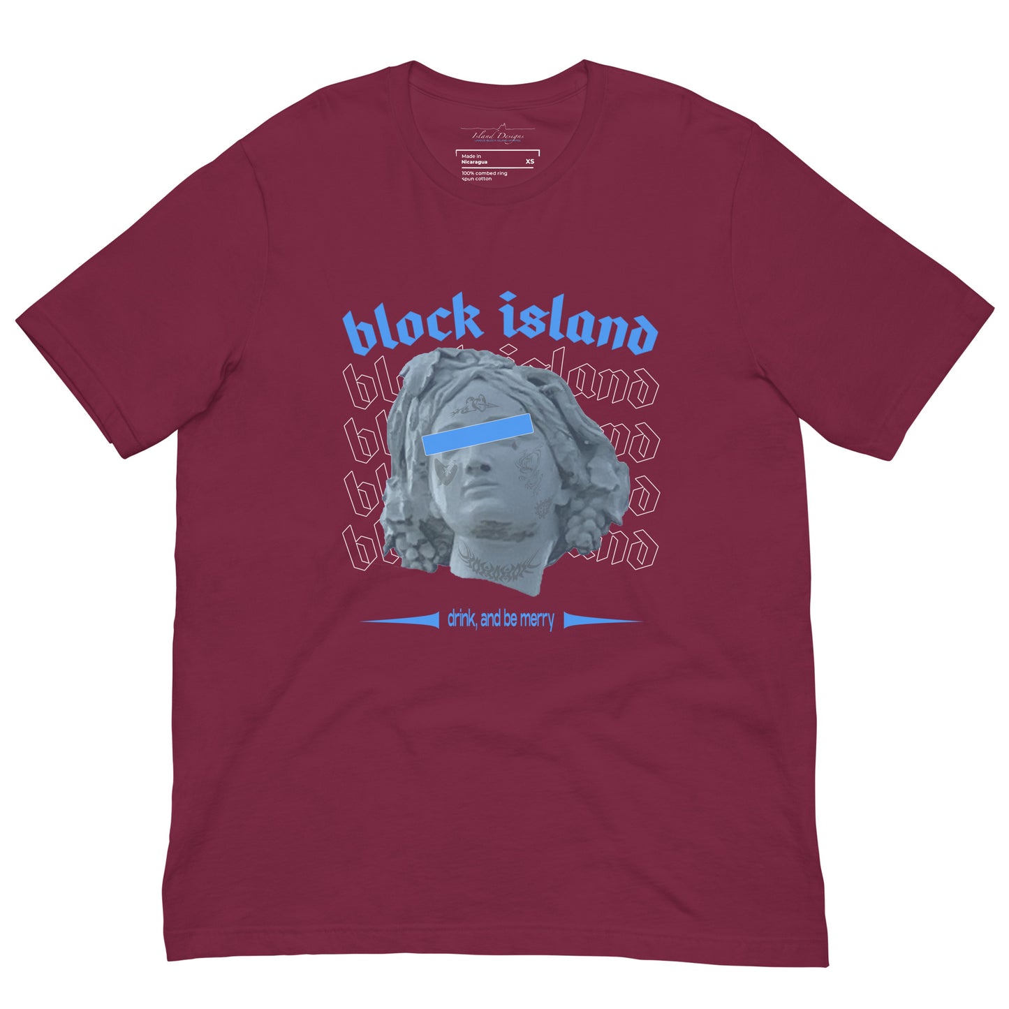 Drink, and Be Merry Print Logo Tee