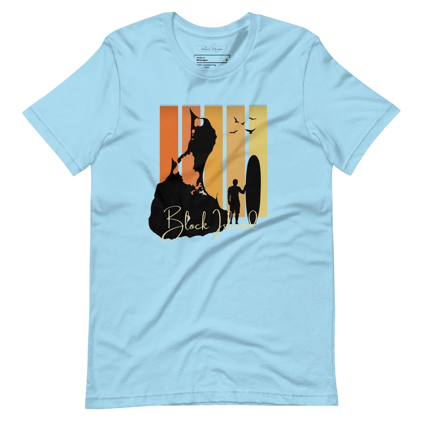 Block Island Surf Board Unisex T-Shirt