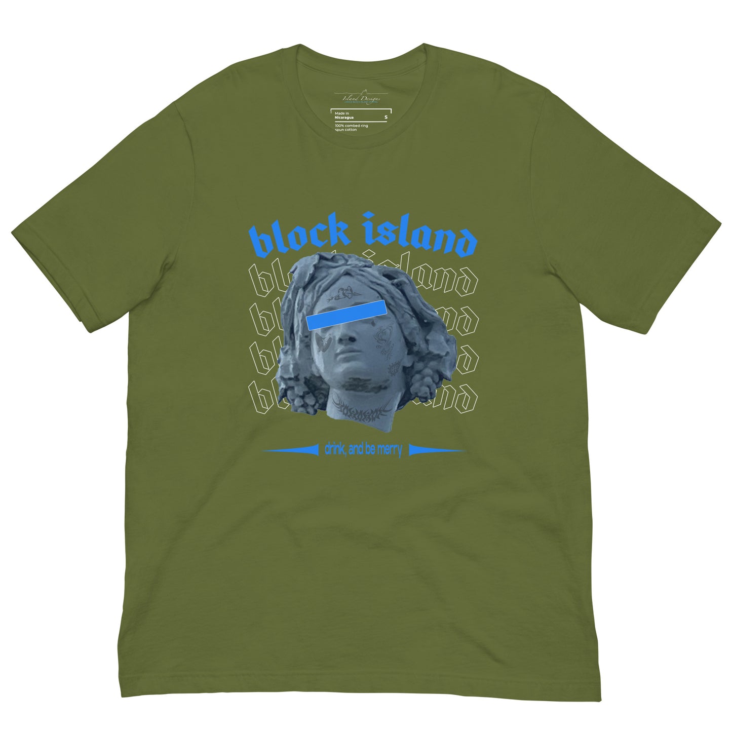 Drink, and Be Merry Print Logo Tee
