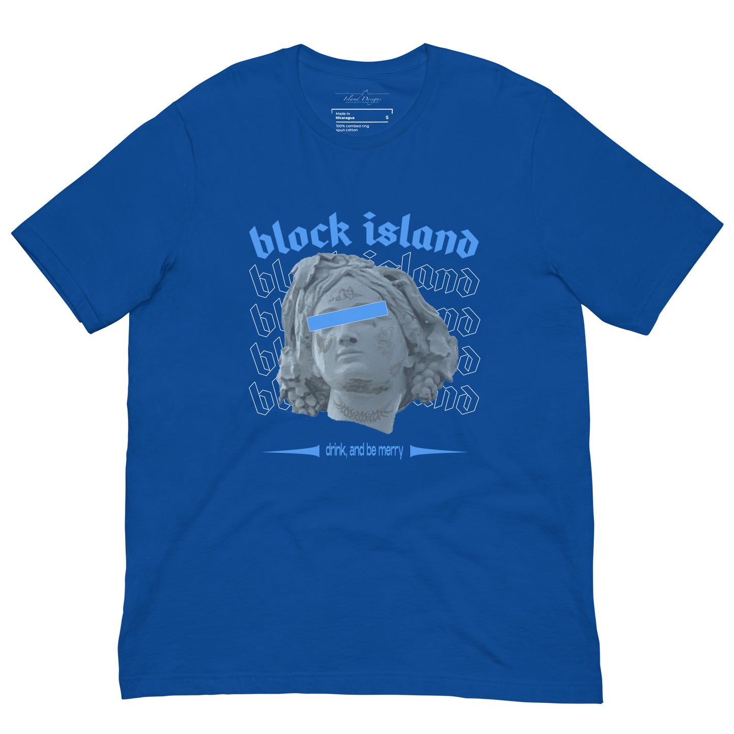Drink, and Be Merry Print Logo Tee