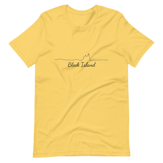 Block Island Line Unisex T-Shirt