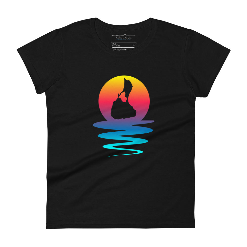 Block Island Earth, Water, and Sun Women's Tee