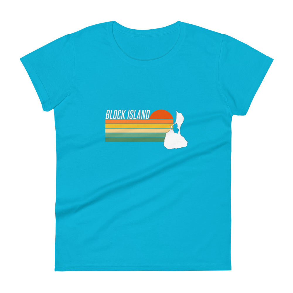 Block Island Sunset Women's T-Shirt