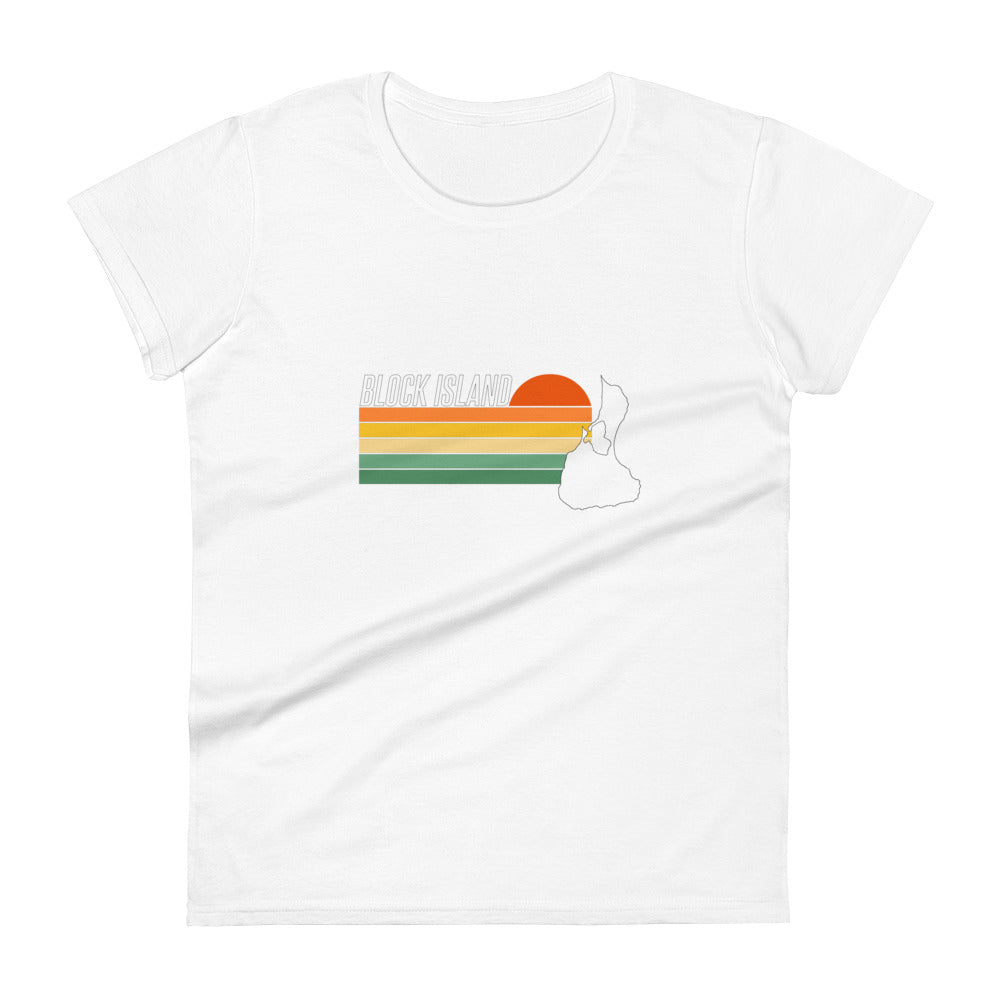 Block Island Sunset Women's T-Shirt